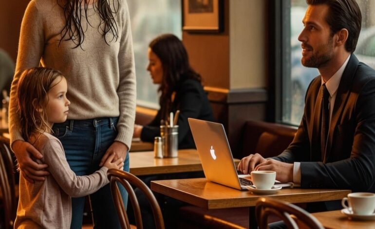 « Puis-je partager cette table ? » a demandé la mère célibataire. « Seulement si je paie l’addition », a répondu le patron milliardaire. – Actualités