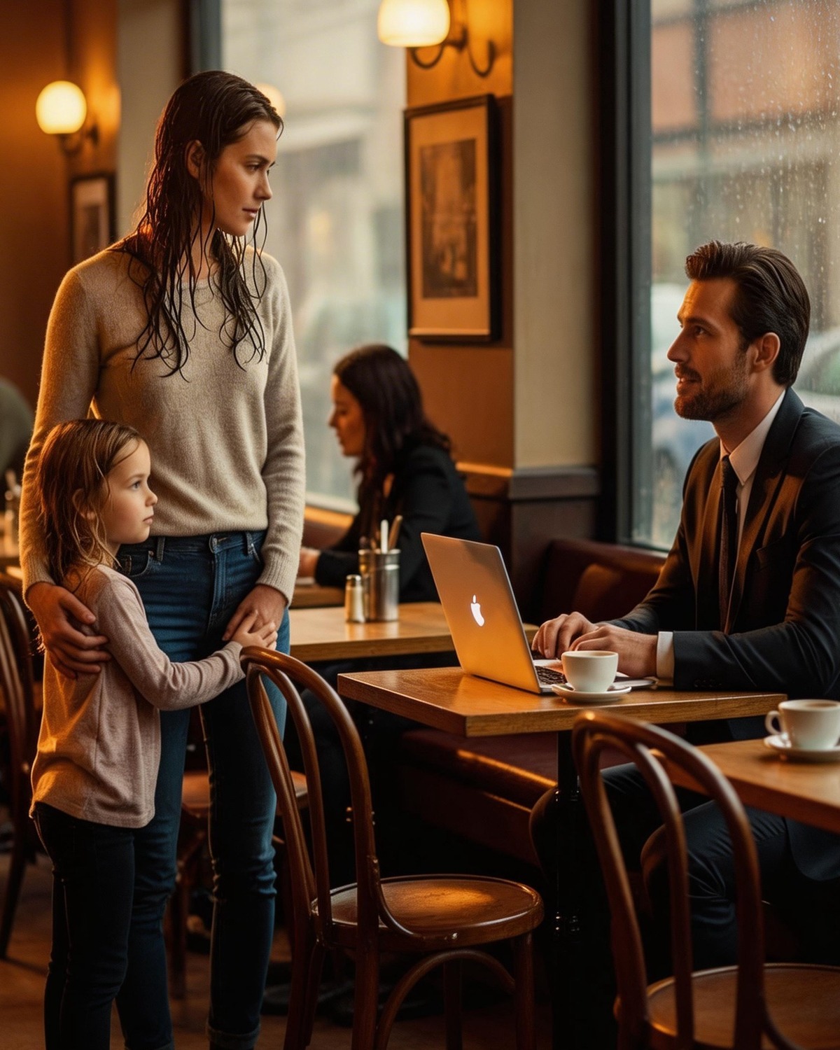 « Puis-je partager cette table ? » a demandé la mère célibataire. « Seulement si je paie l’addition », a répondu le patron milliardaire. – Actualités