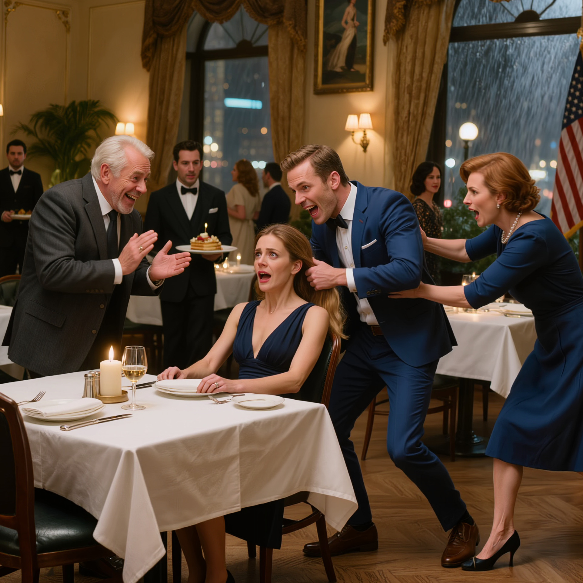 Là, au restaurant, mon gendre a tiré les cheveux de ma fille devant tout le monde. Son père a même dit : « Bien fait ! Il faut lui donner une leçon. » Ma fille a éclaté en sanglots. Je me suis levée, et à partir de ce moment-là, tout a changé. Plus jamais personne n’a osé la regarder de haut.