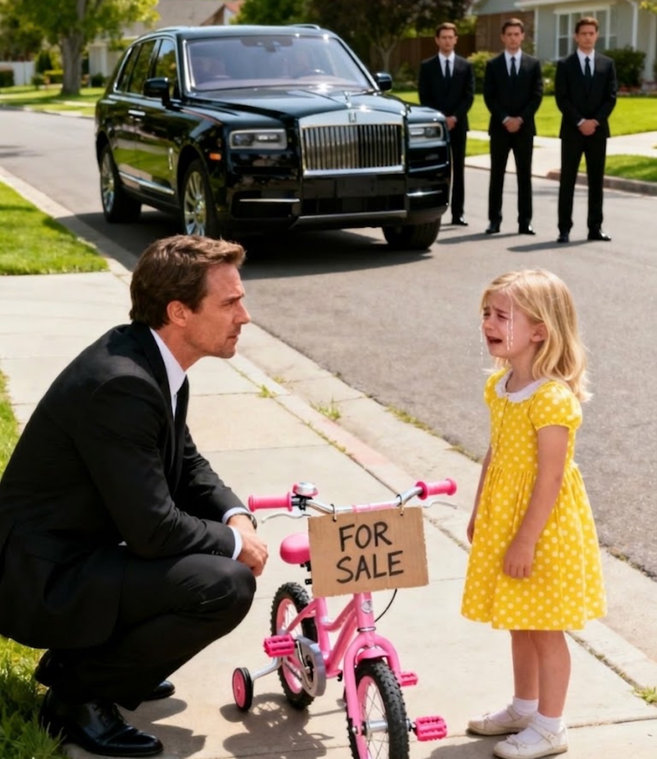 Une petite fille a vendu son vélo pour que sa maman puisse manger…
