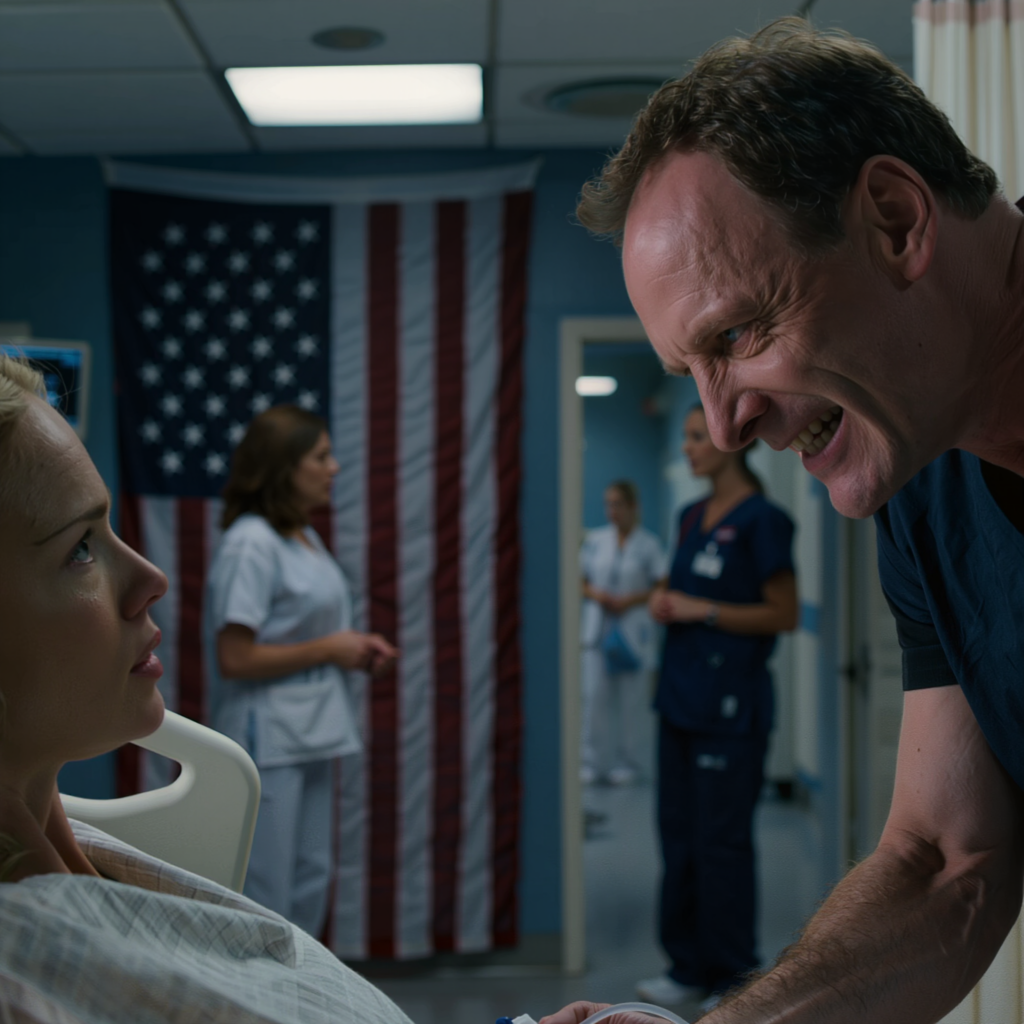 Dans ma chambre d’hôpital, mon père a agrippé ma perfusion et a crié que je faisais semblant d’être malade. J’ai essayé de me dégager, mais il s’est accroché fermement. L’infirmière à l’extérieur a tout entendu et s’est précipitée à l’intérieur, le visage impassible : « Vous ne partez pas, j’ai appelé la police. » Mon père a pâli, ma mère a paniqué et a supplié… mais dix minutes plus tard, tout avait changé.