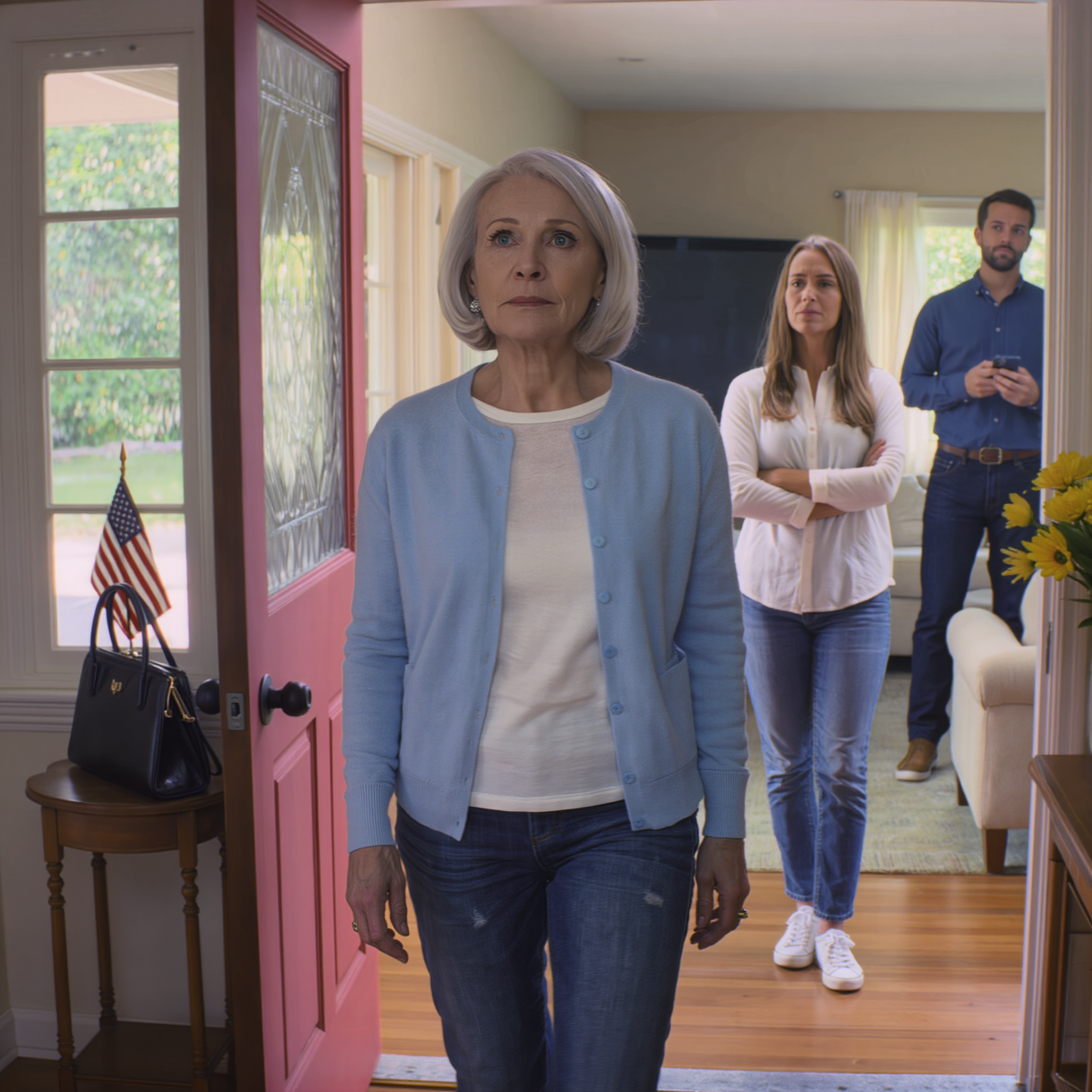 J’ai modifié toutes mes informations bancaires et transféré mes versements de retraite sur une nouvelle carte. Ma fille et mon gendre m’attendaient déjà à la maison, le visage rouge de colère. « Tu te rends compte de ce que tu as fait ? Il a failli s’évanouir au distributeur ! » s’écria ma fille, les dents serrées. J’ai esquissé un sourire et répondu par une simple phrase. À cet instant, tout a basculé.