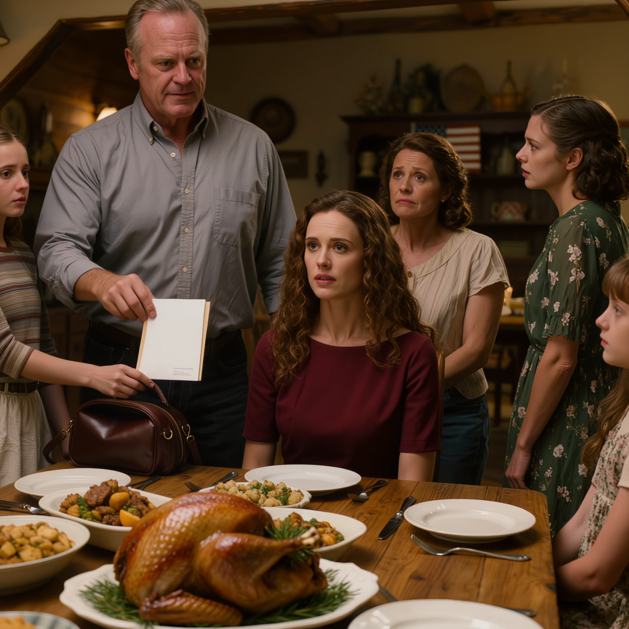 Mes parents ont interrompu leur repas de Thanksgiving pour me traiter de voleuse devant une trentaine de proches et m’accuser d’exploiter ma grand-mère malade. Ils ignoraient tout de la vérité qu’ils ne pouvaient plus contrôler dans l’épaisse enveloppe de papier brun dissimulée sous la chaise. Dès que je l’ai ouverte à table, l’histoire qu’ils avaient passée des années à cacher a été révélée au grand jour.