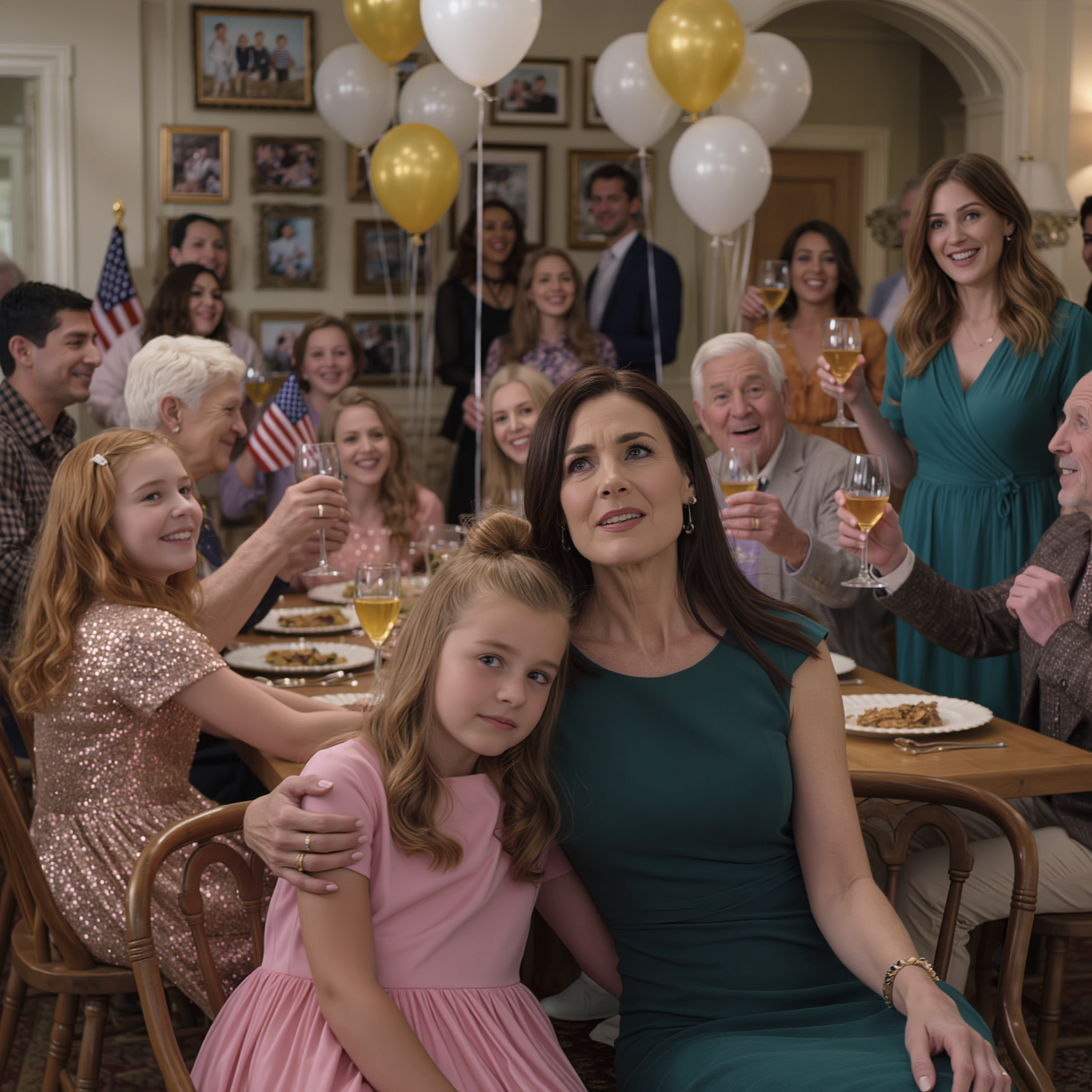 Le jour de l’anniversaire de mariage de mes parents, ils ont délibérément effacé ma fille de douze ans. Ils l’appelaient sans cesse « la cruche », tandis que sa cousine était encensée. Puis, en plein milieu de la fête, ils ont annoncé que la cousine hériterait de tout : de la maison au fonds fiduciaire. Je n’ai pas pleuré. Je me suis levée, j’ai souri et j’ai dit que ma fille… Mes parents sont devenus livides.