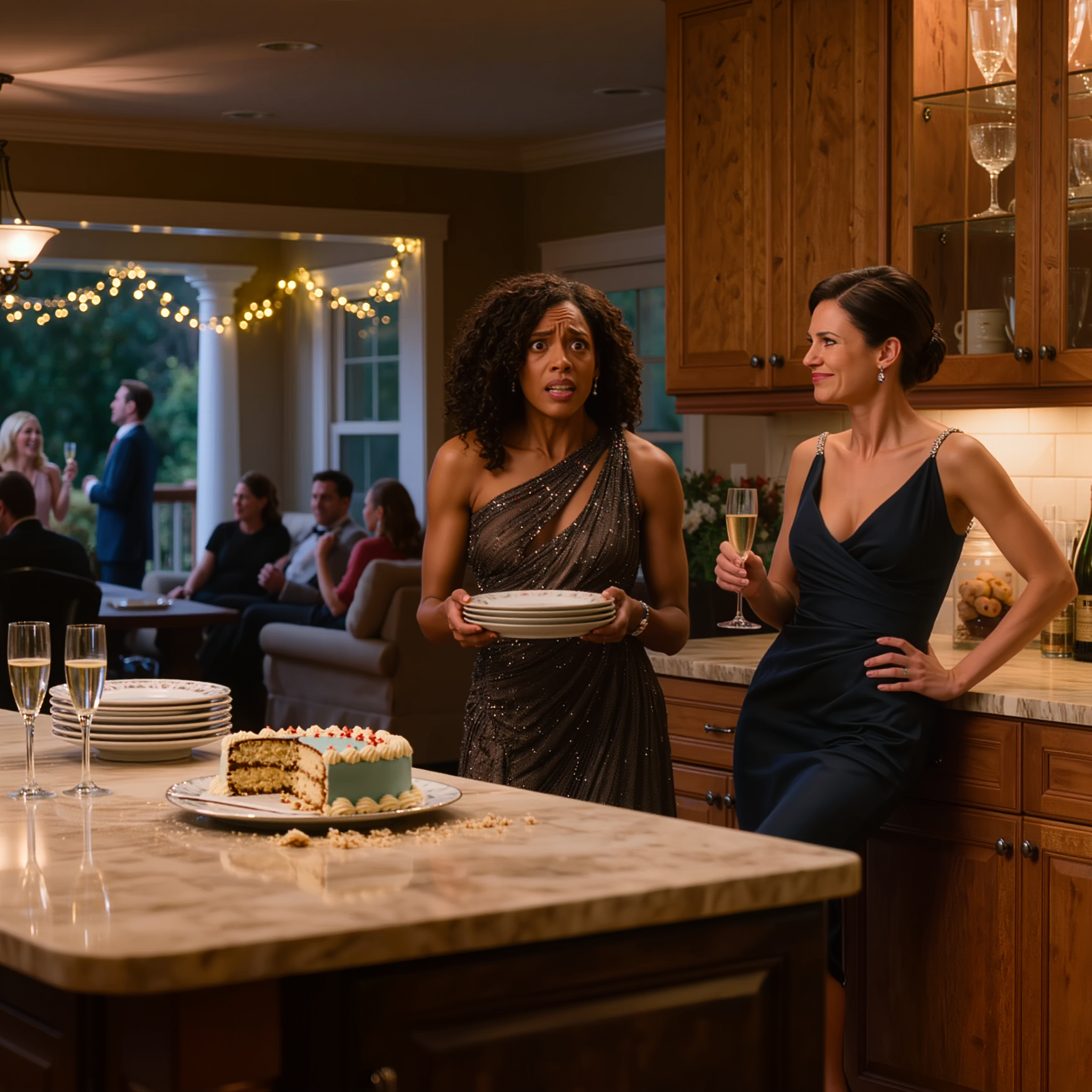 La meilleure amie de mon mari a dit qu’il avait fini par se mettre avec moi uniquement parce qu’elle était déjà mariée — puis un soir, elle lui a fait comprendre pourquoi il m’avait choisie comme épouse.