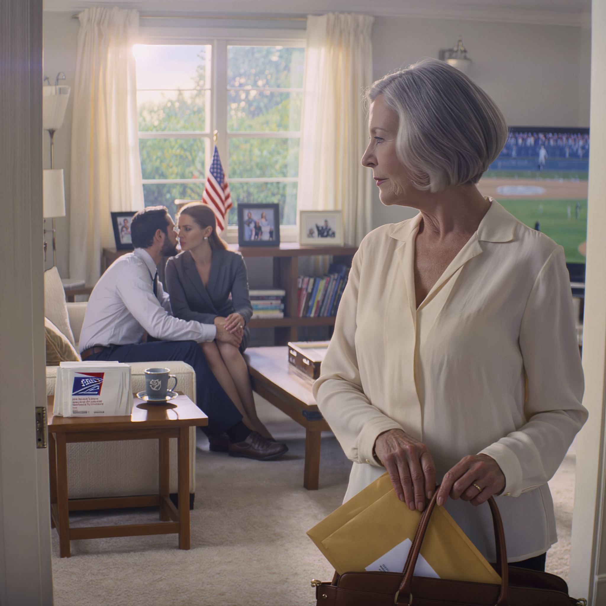 Je rentrais de chez le notaire. À 71 ans, j’avais hâte d’annoncer à mon fils et à ma belle-fille que mon frère m’avait légué trois appartements et une maison de plage. Mais en arrivant, j’ai entendu leurs voix derrière la porte du salon. Je suis restée silencieuse, cachée dans le couloir. Ce que j’ai entendu ensuite… m’a paralysée de terreur.