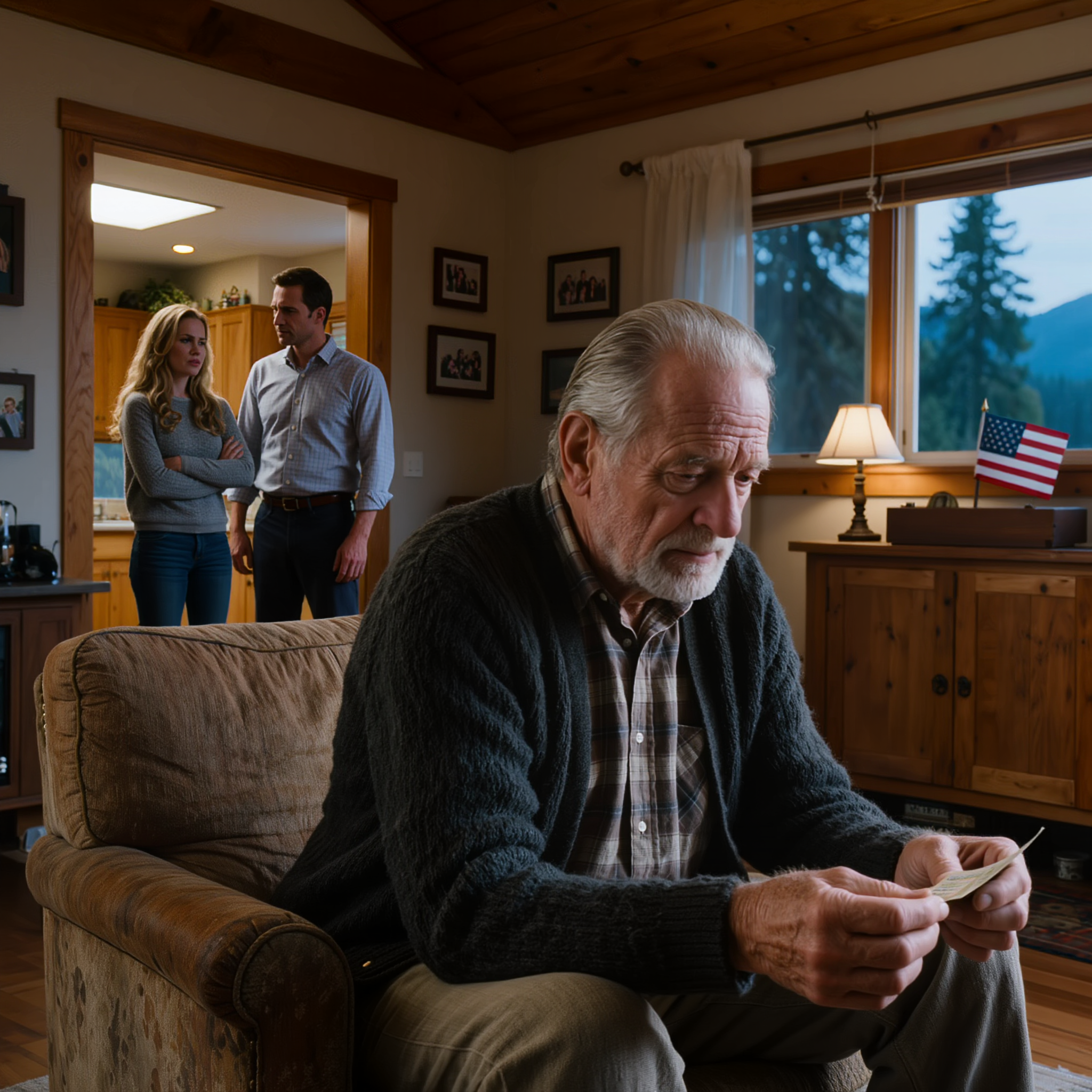 La nuit où mon gendre m’a dit de quitter la maison que j’avais construite avec ma femme, quelques heures seulement après que lui et ma fille aient empoché le jackpot de 95 millions de dollars, j’ai réalisé que perdre la maison n’était pas la partie la plus effrayante de ce qui se passait dans mon propre salon.