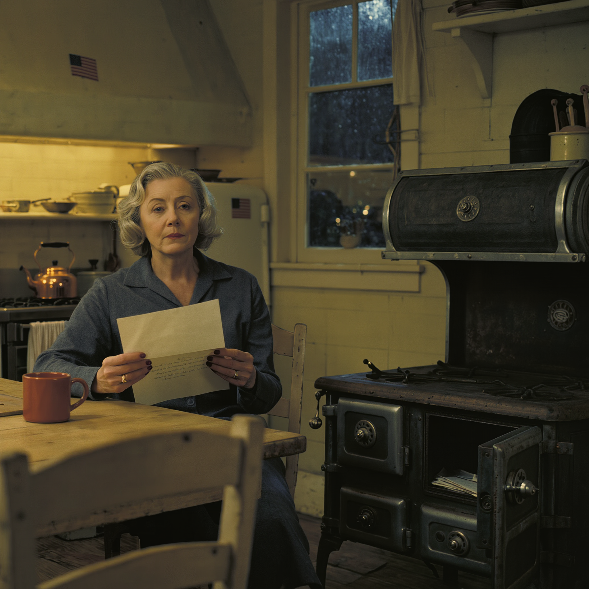 J’ai perdu 18 millions de dollars et mes petits-enfants au tribunal, puis j’ai découvert le coffre-fort de mon mari… Mon fils m’a poursuivie en justice et a gagné : il a saisi ma maison de 18 millions de dollars et s’est assuré le droit de m’empêcher de voir mes petits-enfants. « Tu ne les reverras plus jamais », a-t-il dit froidement. J’ai couru jusqu’à l’ancien ranch de mon mari. Derrière le poêle, un coffre-fort m’attendait. Le code ? Ma date de naissance. À l’intérieur, une lettre semblait murmurer : « Il est temps que la vérité éclate. »