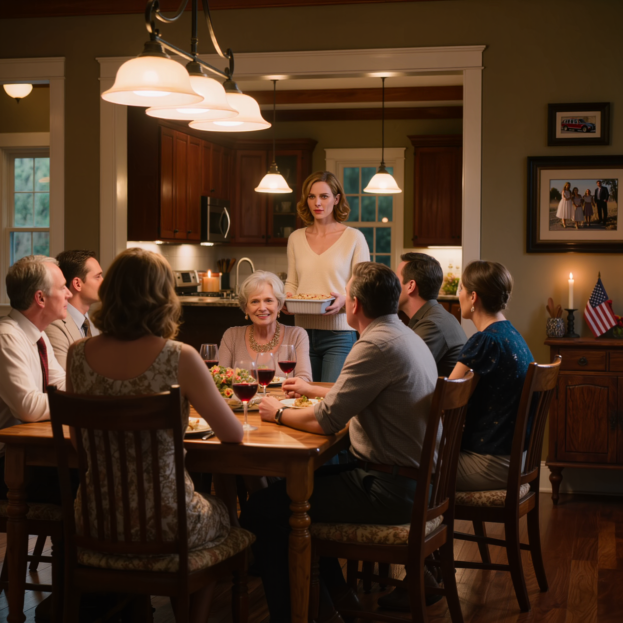 Le soir où ma belle-mère m’a présentée comme « ma future ex-belle-fille » à ma propre table, elle pensait que je me contenterais de sourire et de servir le rôti. Mais elle était loin de se douter de ce que j’avais déjà vu sur l’ordinateur portable de mon mari, ni à quel point j’étais prête à renverser la situation devant tous ses invités.
