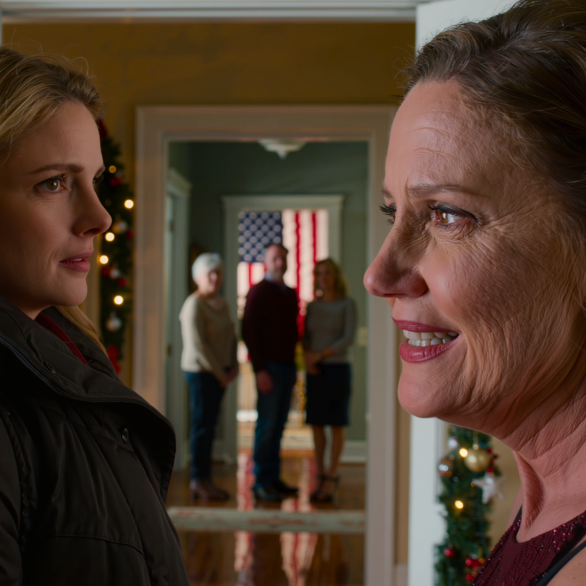 Je suis arrivée en retard à la fête de Noël et je suis restée figée devant la porte quand j’ai entendu mes parents porter un toast : « C’est formidable que Jenna ne soit pas venue. » Ma sœur a aussitôt ajouté : « Personne n’aime sa présence. » Je suis retournée discrètement à ma voiture, j’ai appelé mon avocat — et à partir de ce moment, leur soirée de Noël n’a plus été paisible.