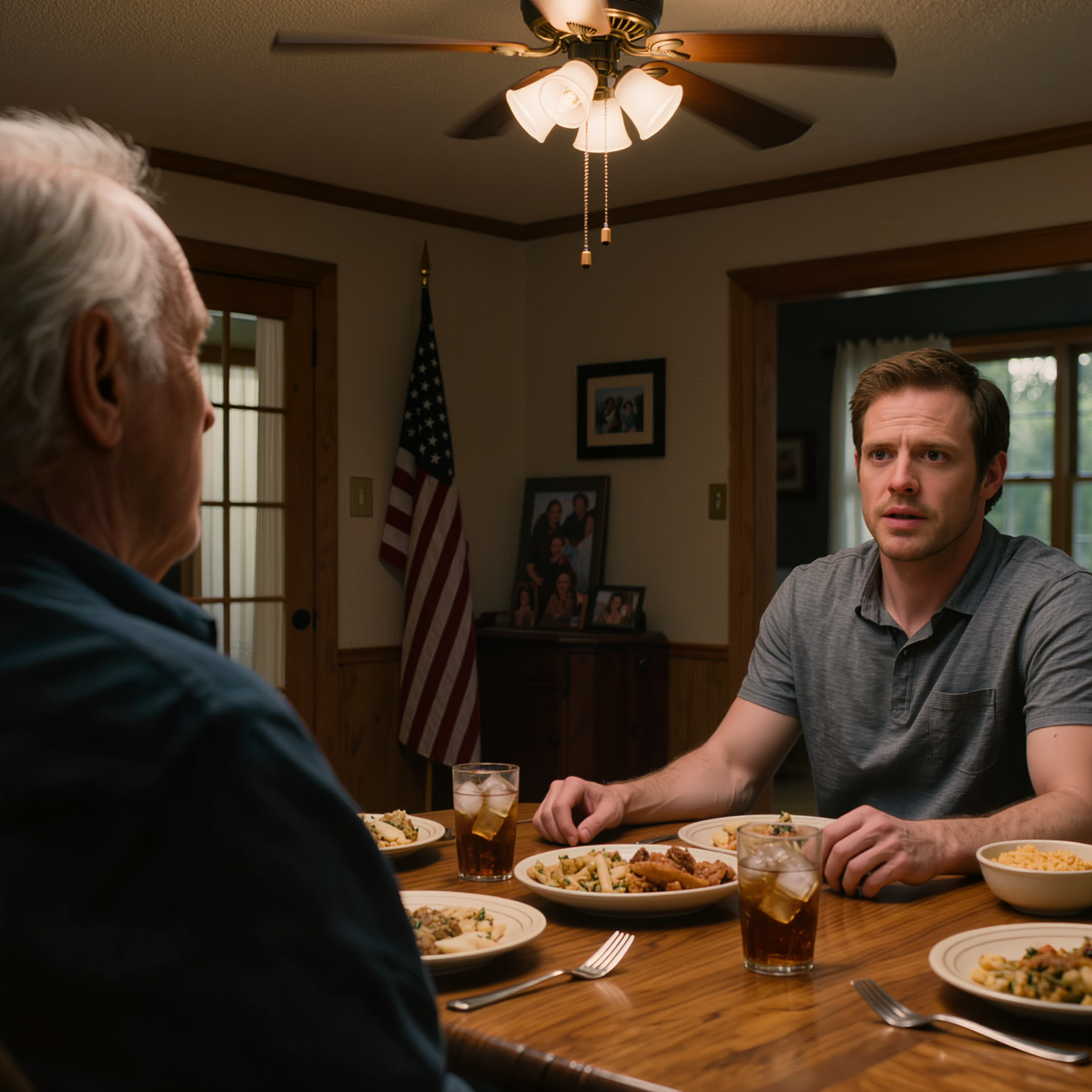 Au dîner, mon fils m’a annoncé que sa femme était enceinte et qu’ils avaient besoin d’une plus grande maison. J’ai souri, j’ai dit : « Félicitations ! »… puis j’ai demandé : « Et en quoi cela me concerne-t-il ? » Un silence de mort s’est abattu sur la table.