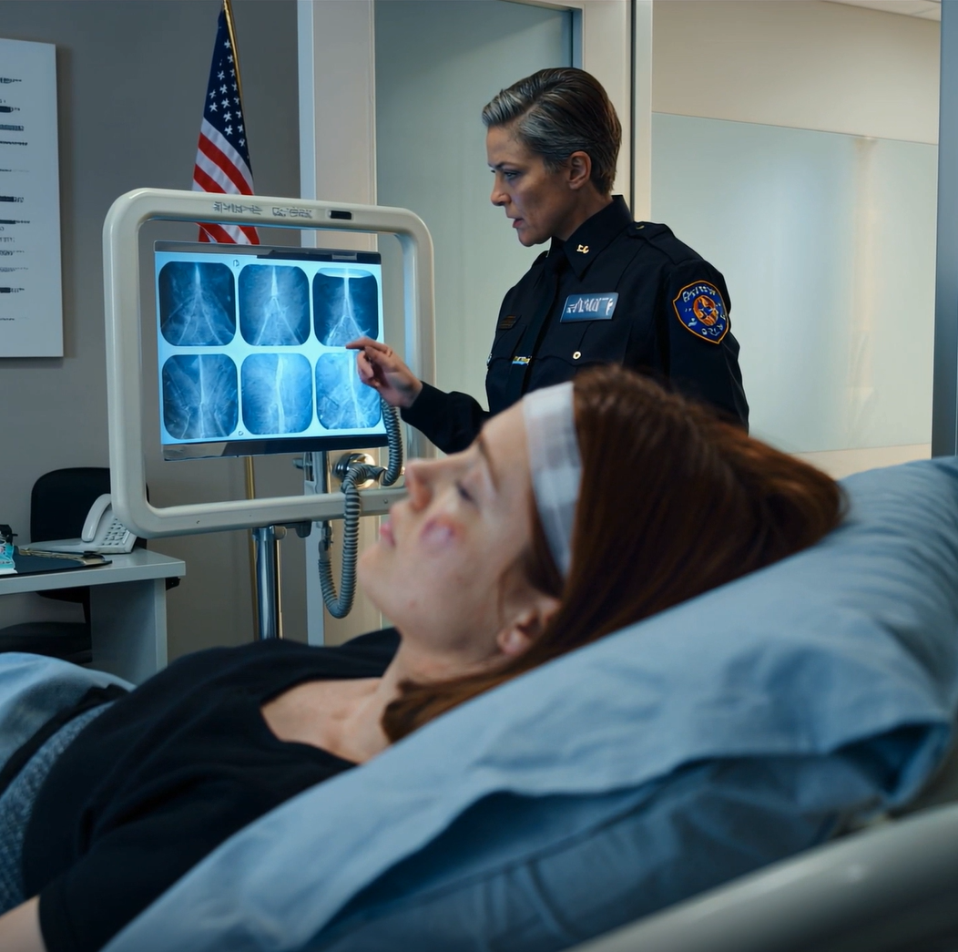 Le jour de mon anniversaire, ma sœur m’a écrasé le gâteau au visage en riant tandis que je tombais à la renverse, du sang se mêlant au glaçage. Tout le monde disait : « C’était juste une blague. » Mais le lendemain matin aux urgences, le médecin a examiné ma radio et a immédiatement appelé les secours, car ce qu’il a vu révélait une vérité choquante…