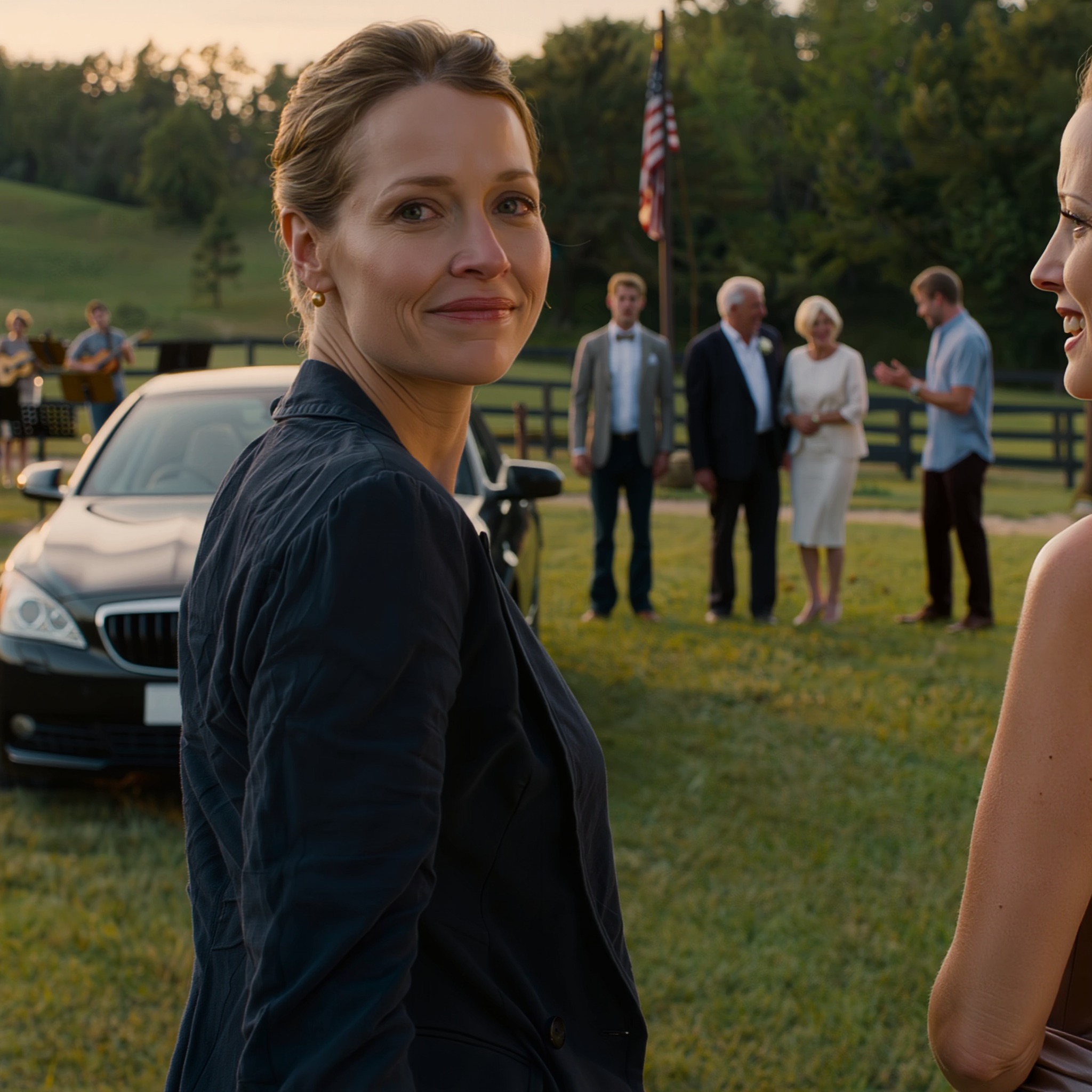 Lors de la fête d’anniversaire de mes parents, ma sœur a dit à voix haute : « Tu peux sortir ? C’est une photo de famille. » Alors je suis sortie.