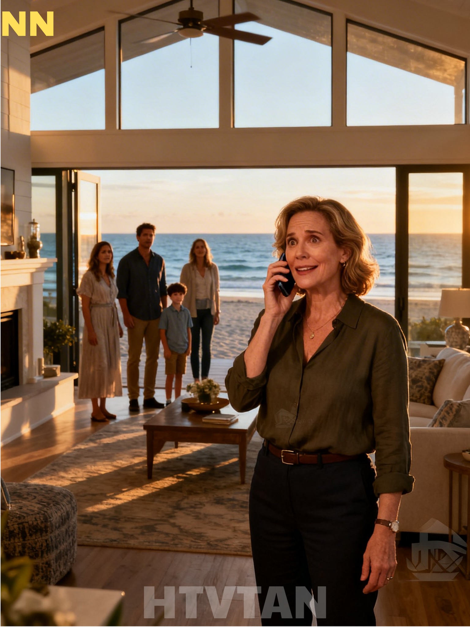 J’ai acheté une maison de plage pour profiter de ma retraite, mais mon fils est arrivé en groupe. Alors je leur ai fait une surprise…