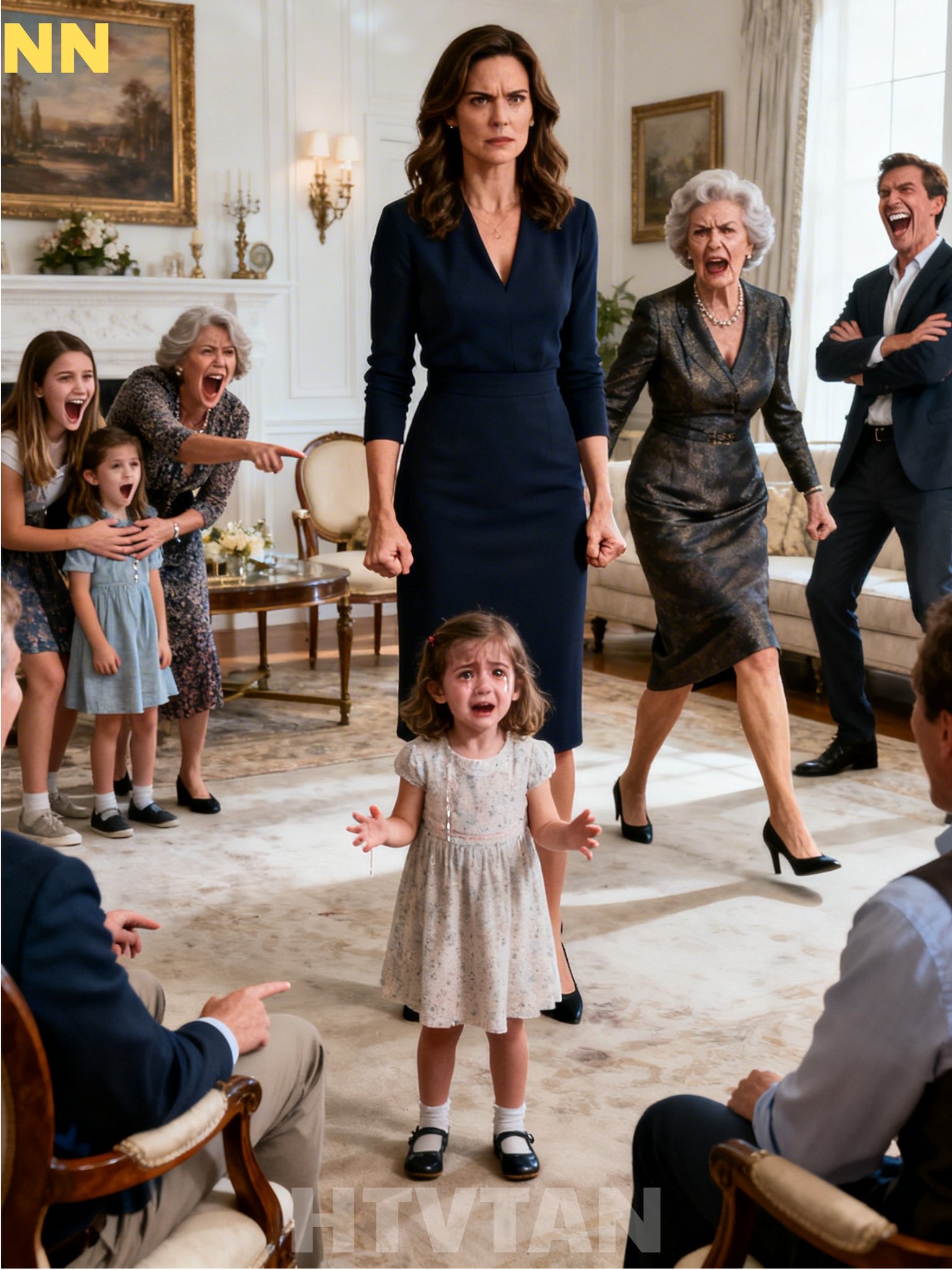 Ma fille de quatre ans a voulu serrer ma mère dans ses bras après des années, mais celle-ci a reculé et lui a donné un coup de pied en criant : « Ne froisse pas ma robe avec ta misère ! » Ma fille a rétorqué : « C’est ta petite-fille. » Elle a ricané : « Et alors ? Tu ne vois pas que ma robe était sur le point d’être ruinée ? » Quelques instants plus tard, les enfants de ma sœur sont arrivés en courant. Ma mère s’est précipitée pour les embrasser, et lorsque ma nièce a renversé du jus sur sa robe par inadvertance, elle a souri et a dit : « Oh ma chérie, ne t’inquiète pas. Ce n’est qu’une robe. » Ma fille m’a regardée, les larmes aux yeux, et a murmuré : « Maman, tu me trouves moche ? » Mon père a entendu la conversation et a ri : « Pas seulement toi ! Même ta mère a toujours été moche et sentait la ratée. » Toute la pièce a éclaté de rire. Je suis restée là, silencieuse… et j’ai promis qu’ils le regretteraient.