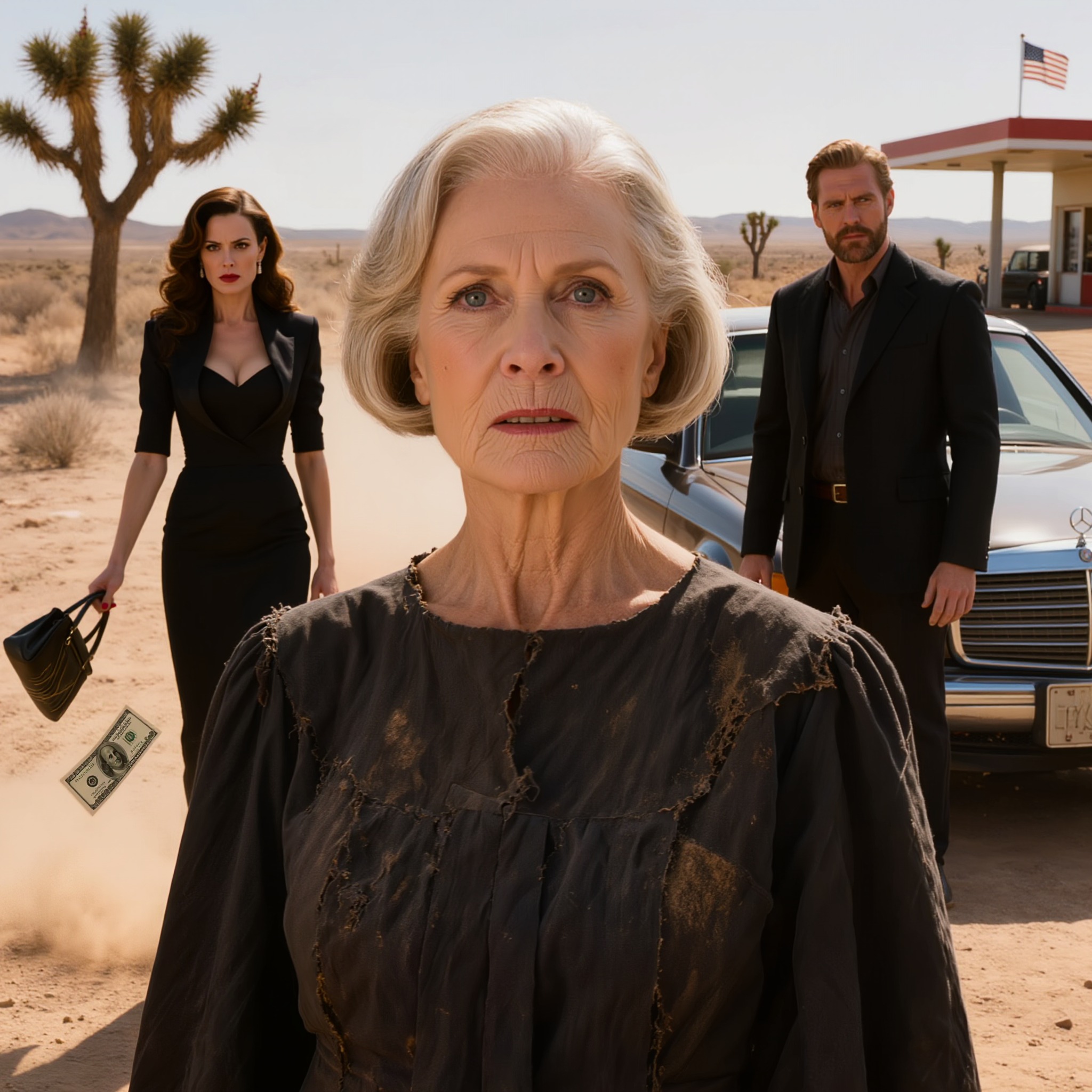 Après les funérailles de mon mari, ma fille m’a forcée à sortir de la voiture au bord de la route et a verrouillé les portières. Elle m’a jeté 50 dollars en disant : « Papa est parti. Tu es seule maintenant. Laisse-moi tout gérer. » Puis elle est partie en trombe. Mais elle ne savait pas que j’étais prête. J’ai mis la main dans la poche de mon manteau et j’en ai sorti quelque chose…