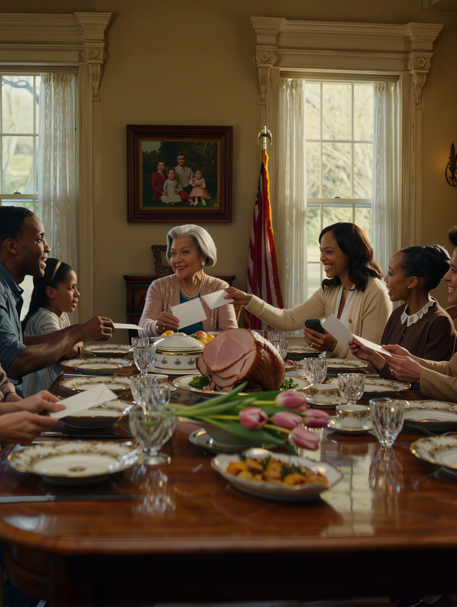 Au déjeuner de Pâques, grand-mère a distribué des enveloppes à tout le monde sauf à moi. J’ai souri poliment, pris un selfie et suis partie sans un mot. Une heure plus tard, mon oncle m’a appelée en pleurs, me demandant de supprimer ma publication…