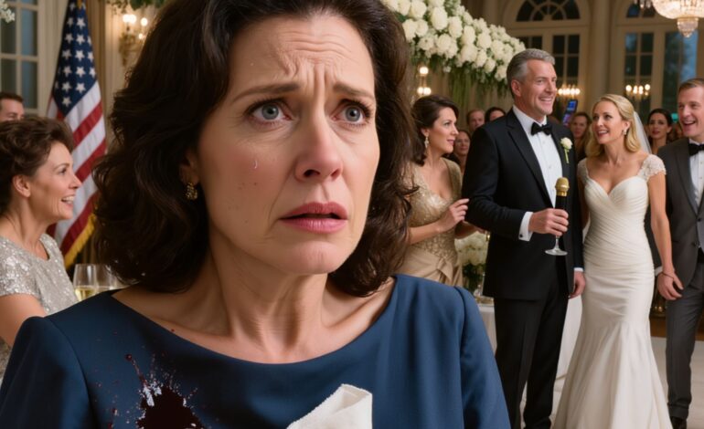 J’ai élevé ma fille seule. À son mariage, son beau-père m’a humiliée devant 300 invités jusqu’à ce que je me lève et lui dise : « Savez-vous seulement qui je suis ? » Son visage est devenu livide…