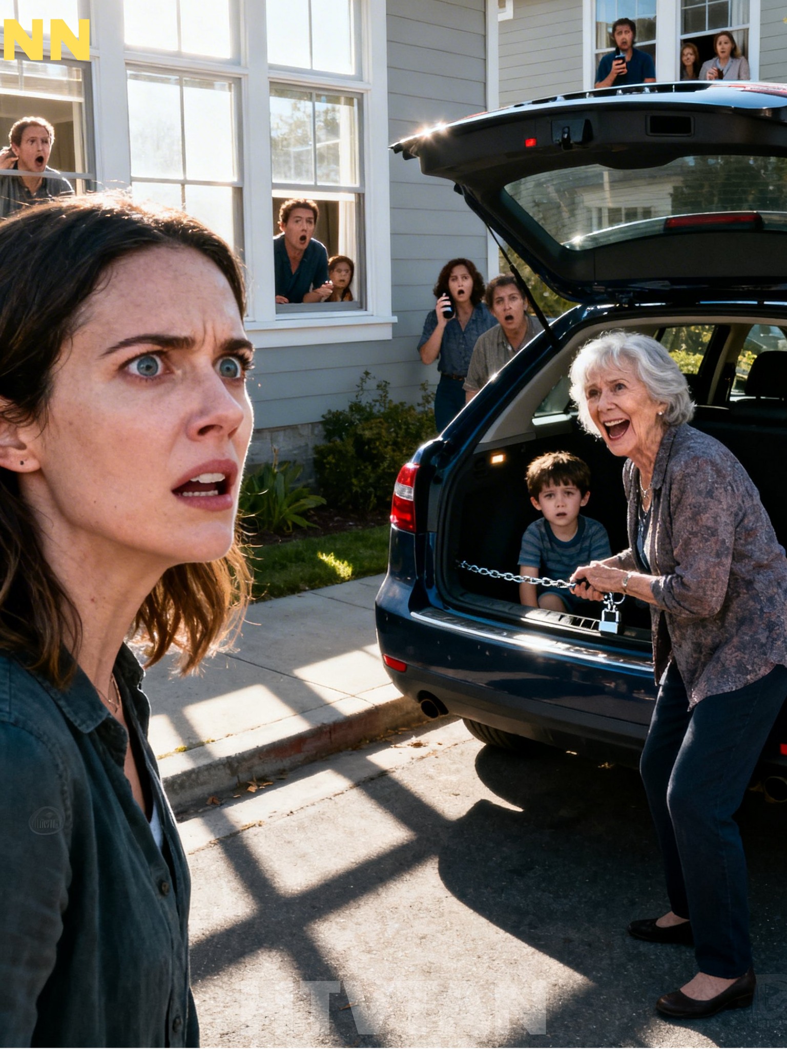 Ma mère a battu mon fils et l’a enfermé dans le coffre de sa voiture. « Tu resteras hors de vue », a-t-elle dit.