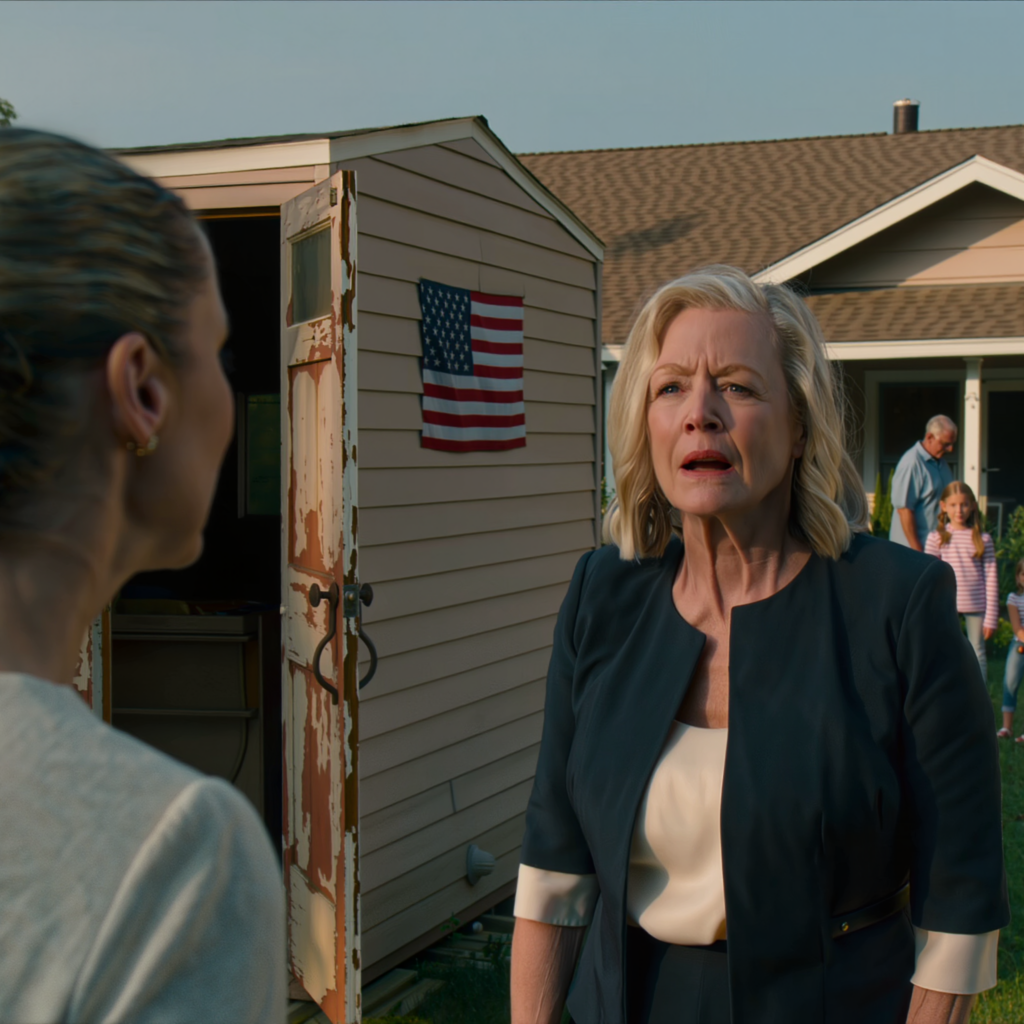 Mes parents ont organisé pour les quinze ans de ma fille une fête digne d’un film de banlieue, ils ont même garé une voiture neuve dans l’allée avec un ruban rouge pour qu’elle croie que c’était la sienne — puis ils lui ont tendu une clé dans un écrin de velours, ont ri et nous ont dit, à ma fille et à moi, que nous avions exactement 24 heures pour emménager dans la cabane moisie au fond du jardin… Je n’ai pas crié, j’ai juste fait une chose en silence.