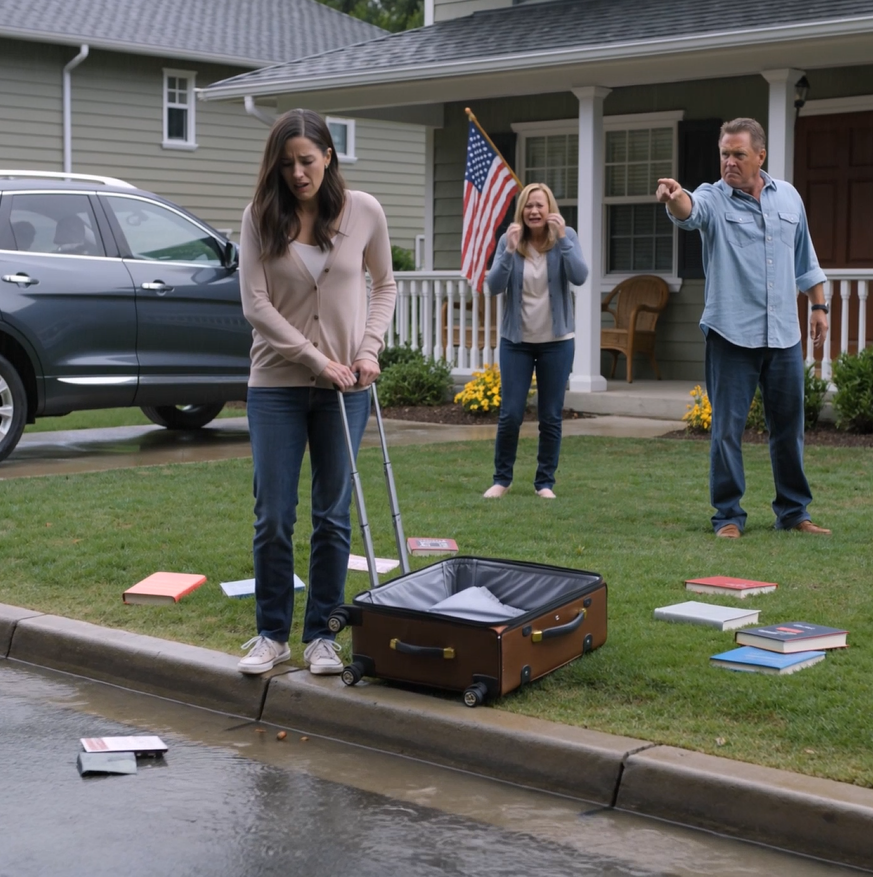 Ma mère m’a mise à la porte parce que ma sœur m’accusait d’être responsable de son divorce. Ma sœur s’est mise à pleurer bruyamment, et mon père a crié : « Dégage ! Tu n’es pas digne de cette famille ! » Ils m’ont poussée dans le jardin et ont jeté toutes mes affaires dehors. Je n’ai rien dit et je suis partie.