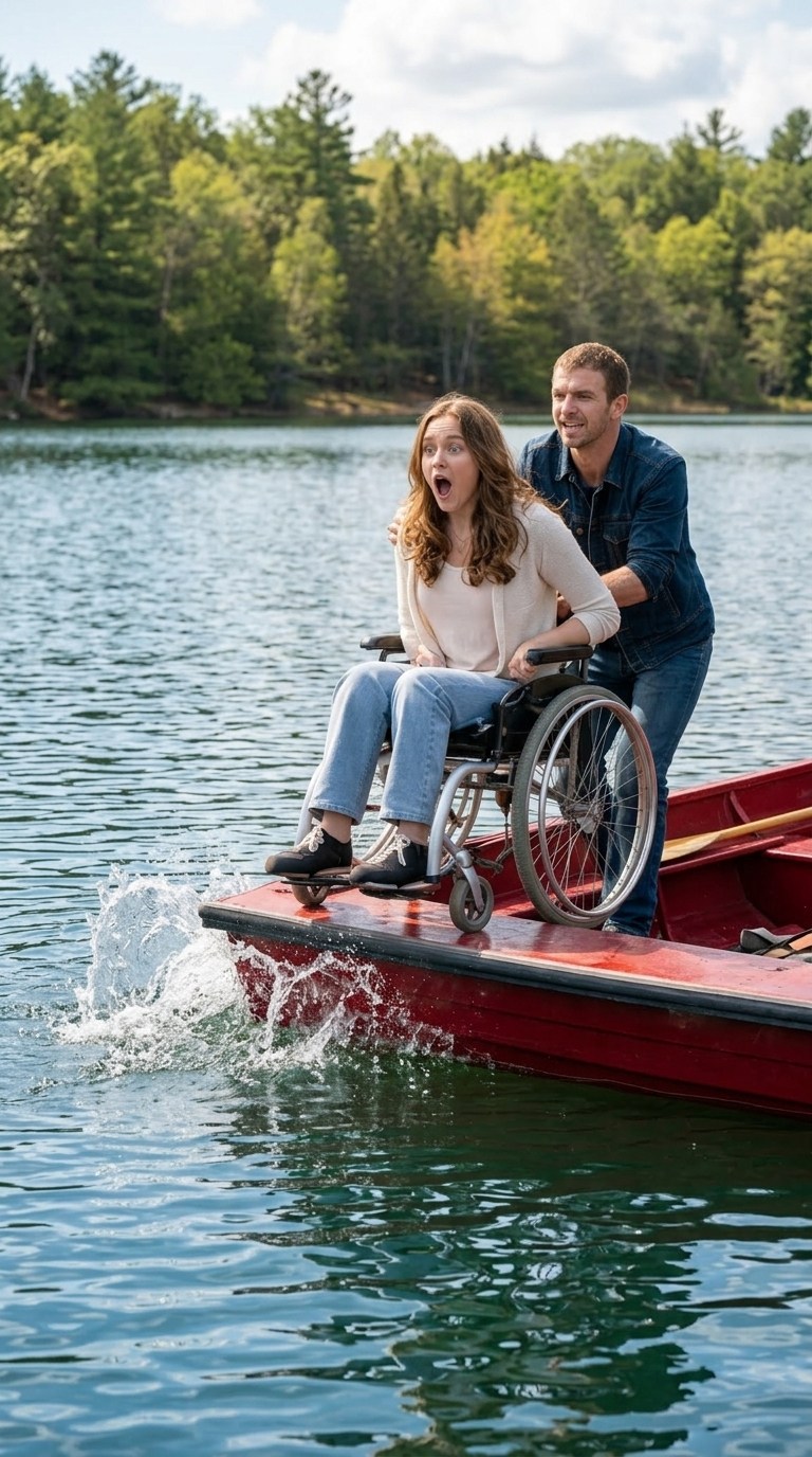 Après mon accident de voiture qui m’a clouée dans un fauteuil roulant, mon mari a rapidement suggéré le divorce. Contre toute attente, il m’a ensuite proposé un voyage au bord d’un lac réputé. Ravie, j’ai accepté. Arrivés au centre du lac, il a ri et m’a dit : « Merci pour les 600 000 dollars d’assurance, bon voyage en enfer », avant de pousser mon fauteuil roulant dans l’eau. Mais le lendemain, il a reçu un appel.
