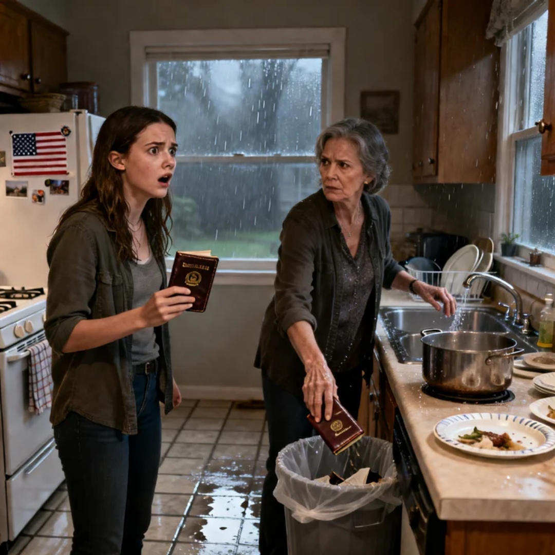 Aux funérailles, mon grand-père m’a laissé le livret d’épargne. Ma mère l’a jeté à la poubelle : « Il est vieux. Il aurait dû rester enterré. » Je suis sortie de la pièce et je suis quand même allée à la banque. Le directeur est devenu livide : « Appelez la police ! Ne partez pas ! »