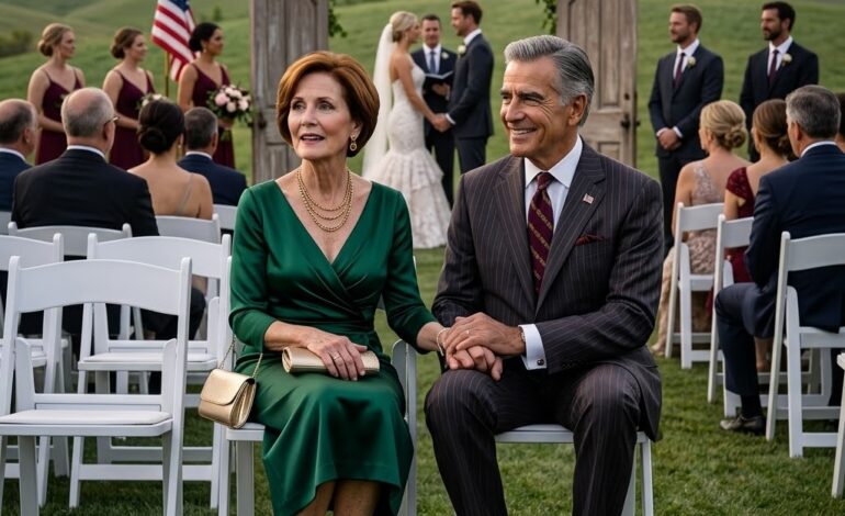 « Au mariage de mon fils, je me suis assis seul au dernier rang – jusqu’à ce qu’un inconnu s’assoie à côté de moi et me chuchote : ‘Fais comme si on était là ensemble.’ »