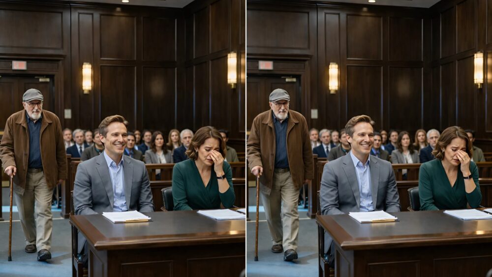 他不僅贏得了離婚官司，而且堅信自己打了一場完美的官司，以勝利者的姿態離開，就像中了頭獎一樣。