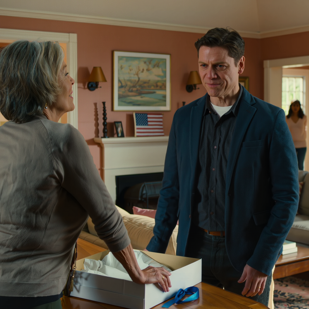 Min son skickade mig en låda med hemgjorda kakor i födelsedagspresent. Nästa dag ringde han och frågade: ”Hur var kakorna?” Jag sa: ”Åh, jag gav dem till din mamma. Hon älskar sötsaker.” Han blev tyst en stund och ropade sedan: ”Vad gjorde du?!”