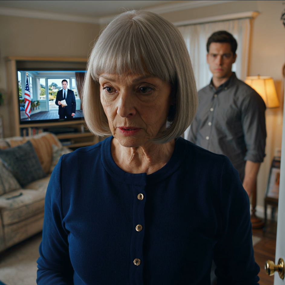 Min svärdotter kom in i mitt vardagsrum, stängde av TV:n och sa: ”Vardagsrummet är mitt nu – gå och titta i ditt sovrum”, och min son stirrade på mattan som om jag redan hade försvunnit, så jag tog mina nycklar och gick… och nästa morgon ringde en man i kostym på min dörrklocka.