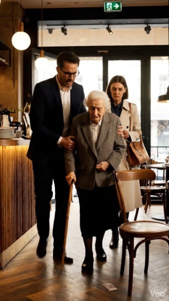 Ils ont poussé une vieille femme handicapée au sol à cause d’un sac à main de luxe — ce qui s’est passé ensuite a détruit une famille puissante à jamais…