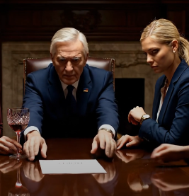 ”Skriv över kontraktet till din syster för 250 000 dollar, annars blir du förkastad”, krävde min far och sköt över kontraktet över bordet. De visste inte att jag redan hade träffat VD:n för hennes företag. När Madison anlände till sitt nya ”satellitkontor” nästa morgon tappade hon sitt kaffe – hon stod på min veranda.