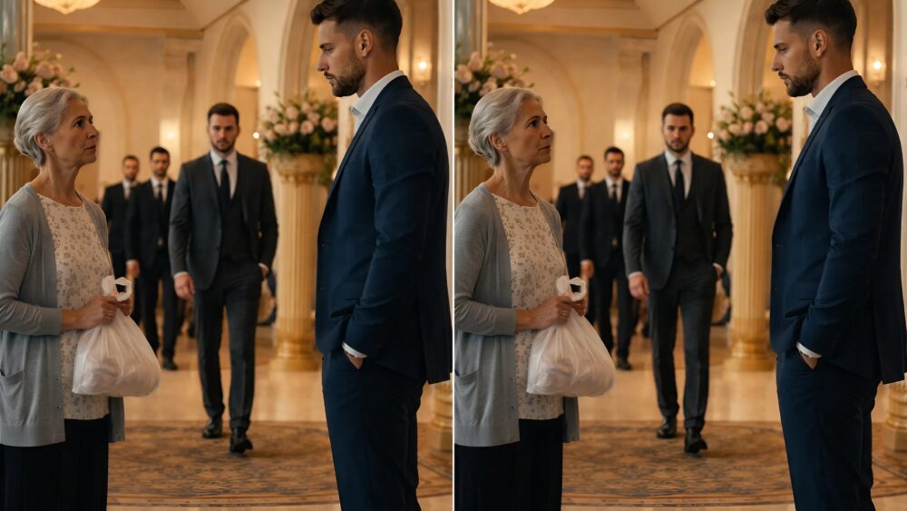 兒子非常害怕在重要人物面前敗壞自己的名聲，甚至準備把自己的母親趕出家門。