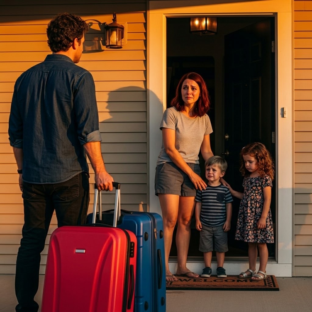 My brother arrived out of nowhere, placed his toddlers in front of my door, and casually announced, “You need something to live for. I’ll get them back when Lily turns eighteen.” Then he got in his car and sped off to “follow his dreams,” leaving me stunned with two confused children at my feet.