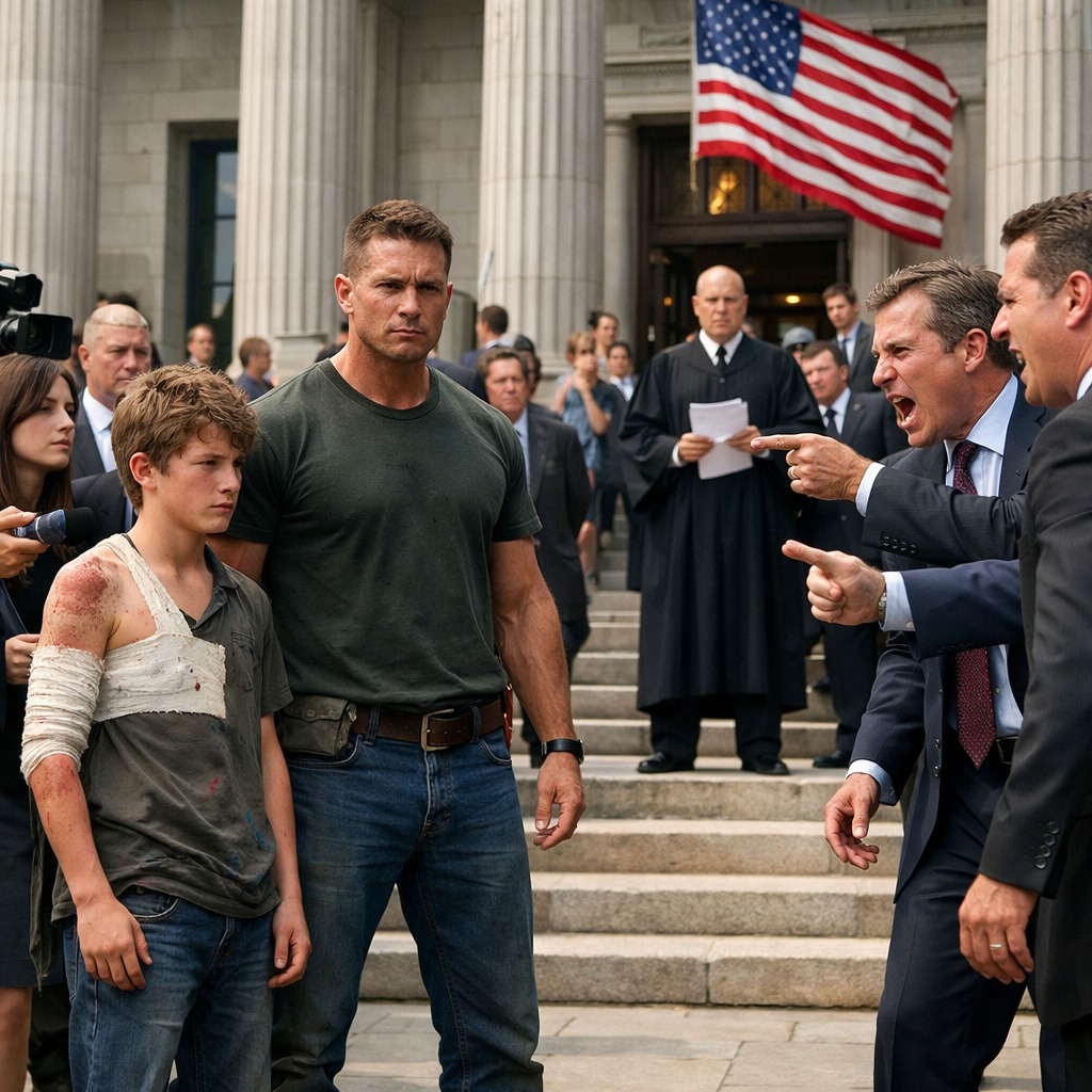 Byłem snajperem Marines. 5 starszych oznaczyło mojego syna paskiem do spodni. Dyrektor nazwał to tradycją