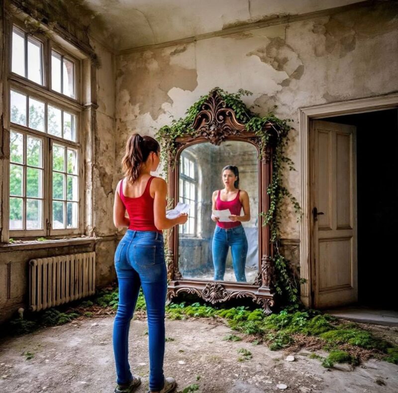 當一家人繼承了姑姑的舊鏡子時，他們都笑了——鏡子後面藏著 2.46 億美元。