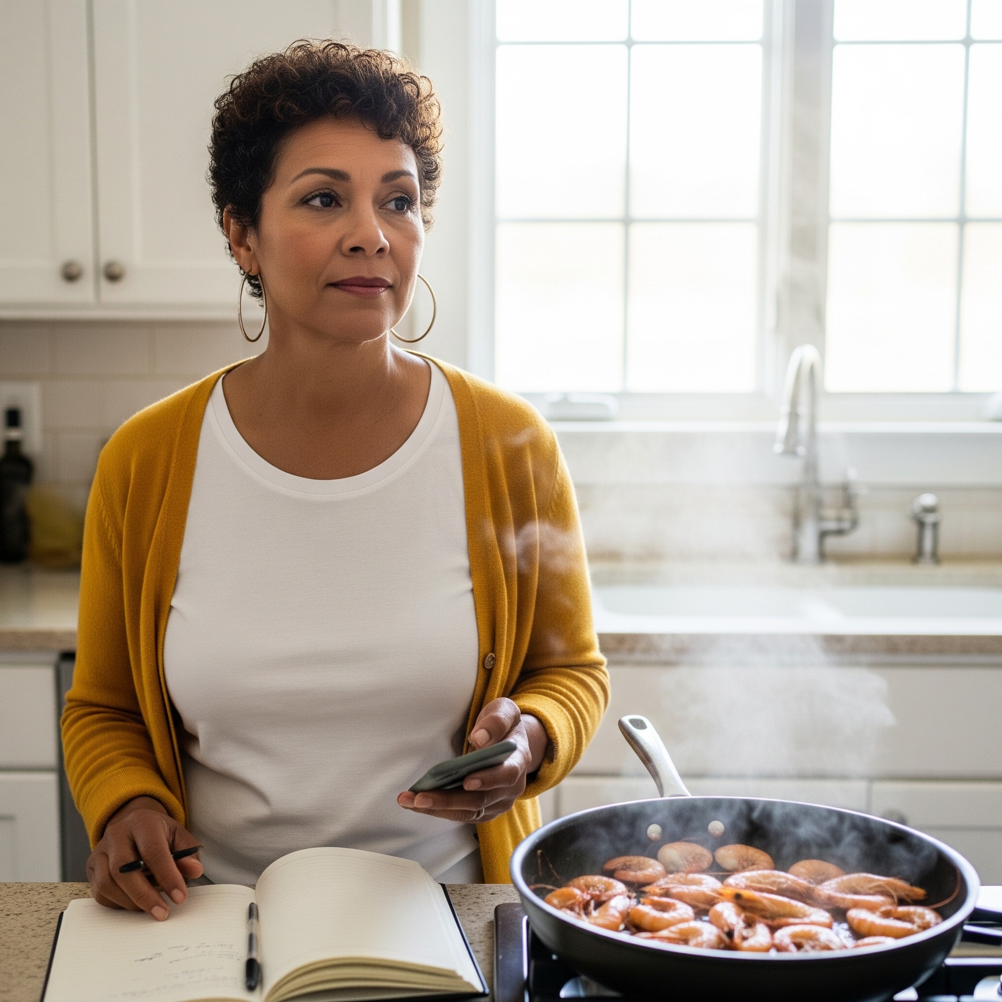 My daughter forgot to hang up, and I overheard her mother-in-law saying, ‘I hope she’s not coming to the wedding—there’s no seat for people built like that. Her mom could eat for three.’ I quietly ended the call, then made three phone calls of my own. That wedding never happened..