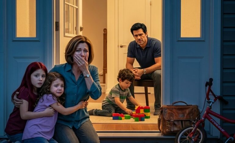 Because my husband had gone to live with his mother to look after her, I hadn’t seen him in weeks. I missed him so much that one weekend I decided to pay him a surprise visit. Taking our 7-year-old daughter with me, we drove over without saying a word to him. When we got there, the front door stood partly open. My daughter looked inside, then pulled on my sleeve. “Mom,” she breathed, eyes wide with alarm, “look… but stay quiet.” What I saw froze me in place….