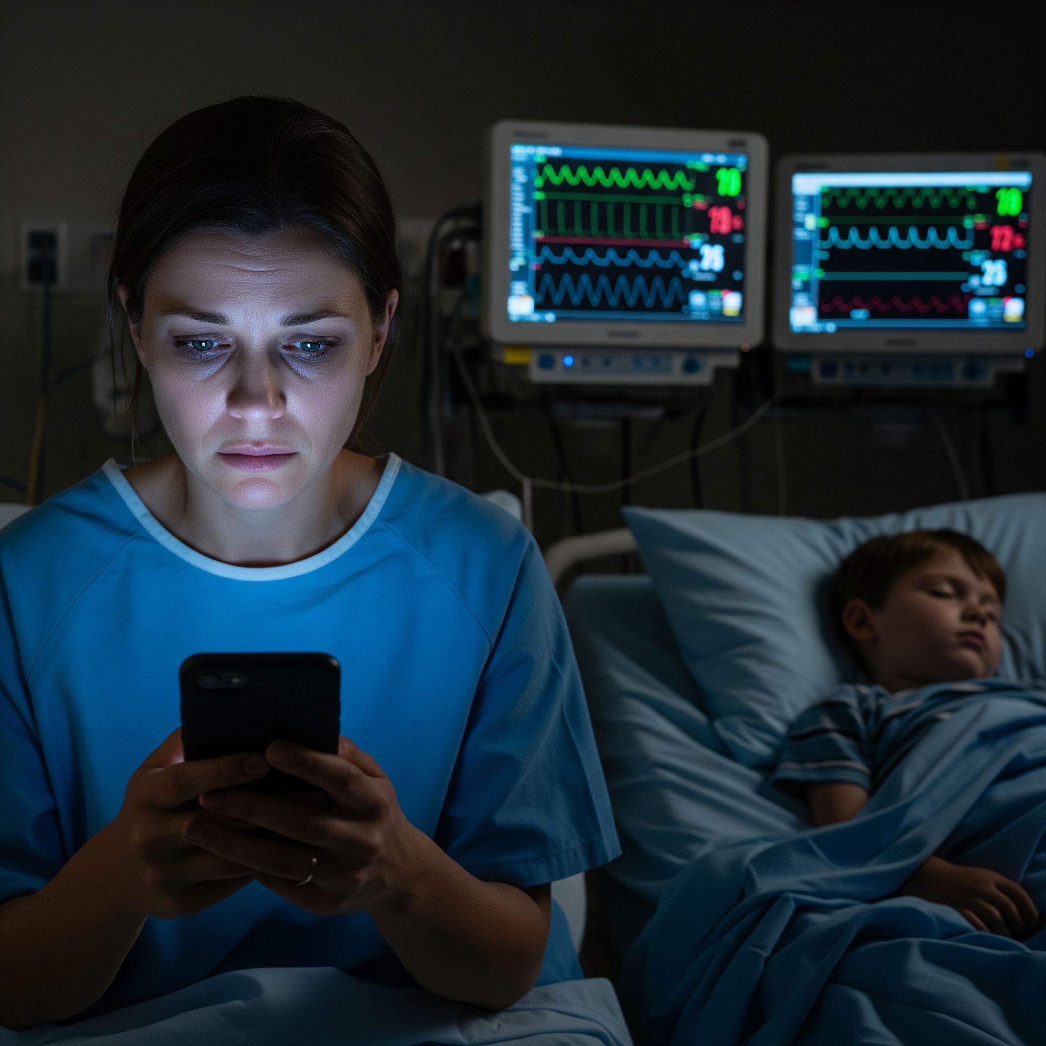 My son was fighting for his life in the hospital, and my family didn’t show up.