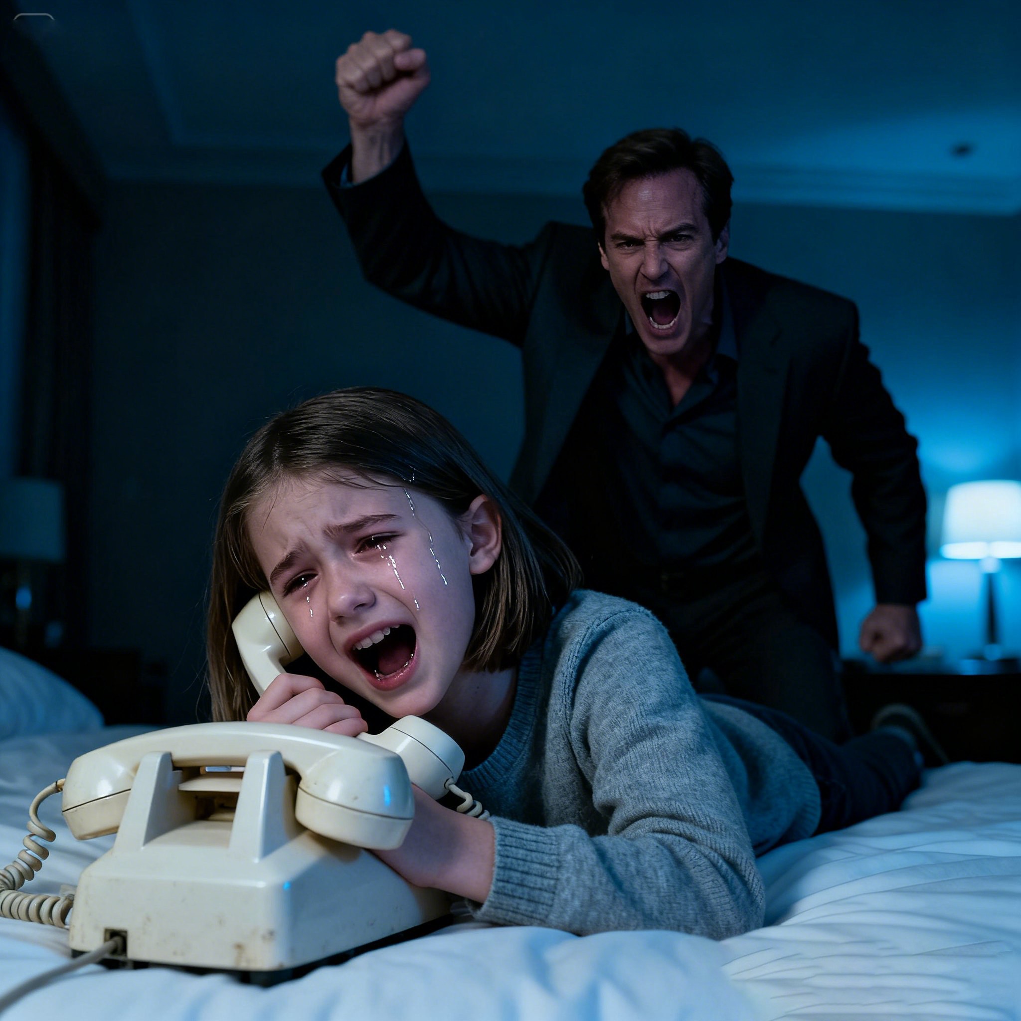 My daughter called me sobbing. “Mommy, daddy’s girlfriend’s friend hurt me again… and he said he’ll be mad if I tell you.”