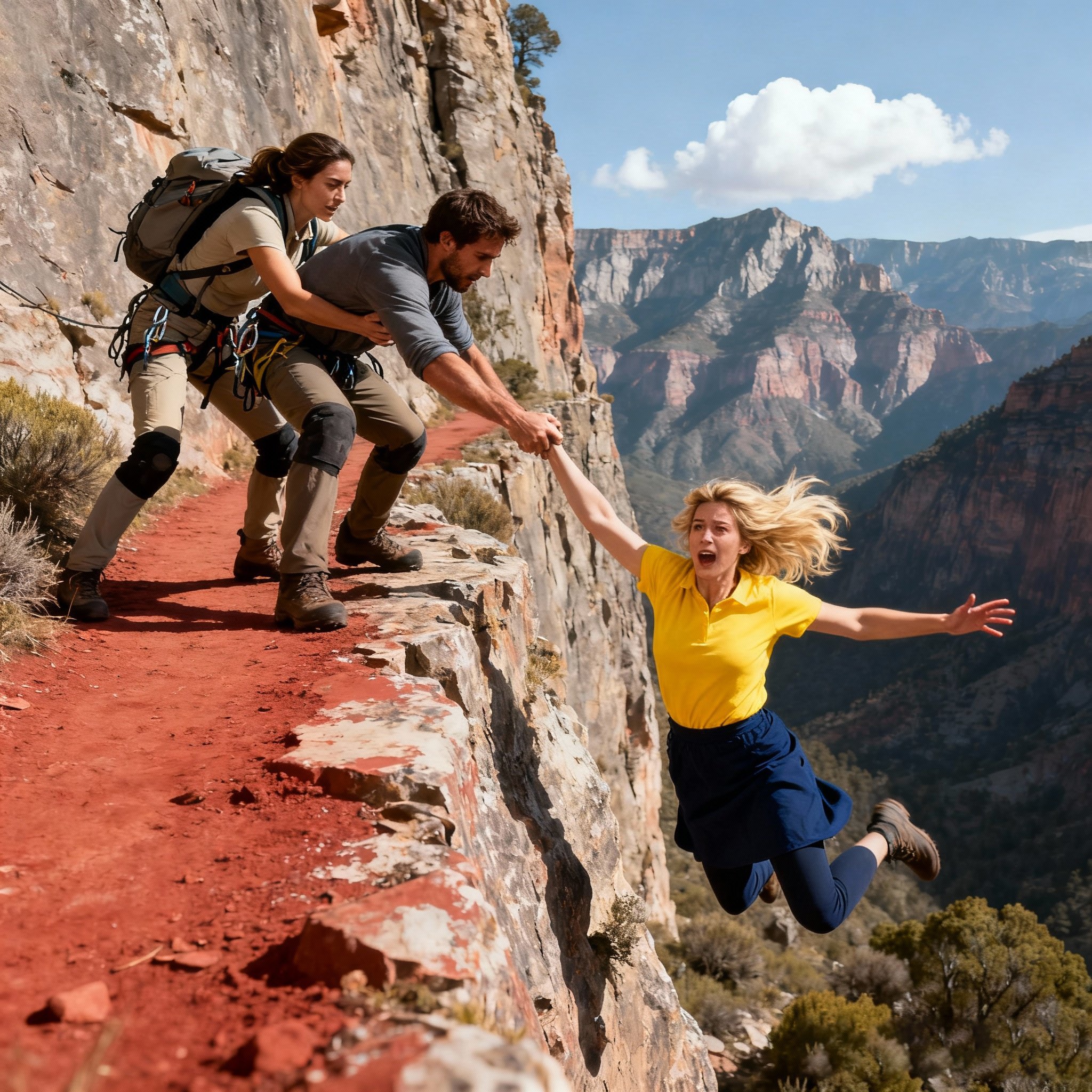 While walking along the mountain path, my daughter-in-law and son abruptly pushed my husband and me down the cliff. Lying injured and bleeding, I could hear Robert whisper, “Don’t move… just pretend to be dead.” When they finally left, what we uncovered was a reality far more terrible than the fall….