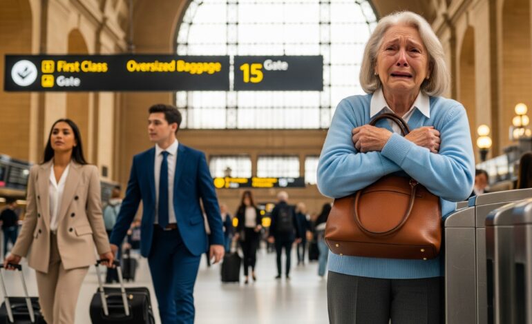 My son and his wife left me stranded at the airport with only a one-way ticket and no money. Little did they know, I was on my way straight to my lawyer to cut them out of my will. “You know what, Mom? We only got you a one-way ticket. The return? That’s on you,” Tanya said, rolling her designer suitcase toward the first-class line without so much as a glance back at me. She smiled, her voice sharp. “You’ve got a phone—call someone to pick you up. Or sell it. That should cover a Greyhound ticket, right?”…