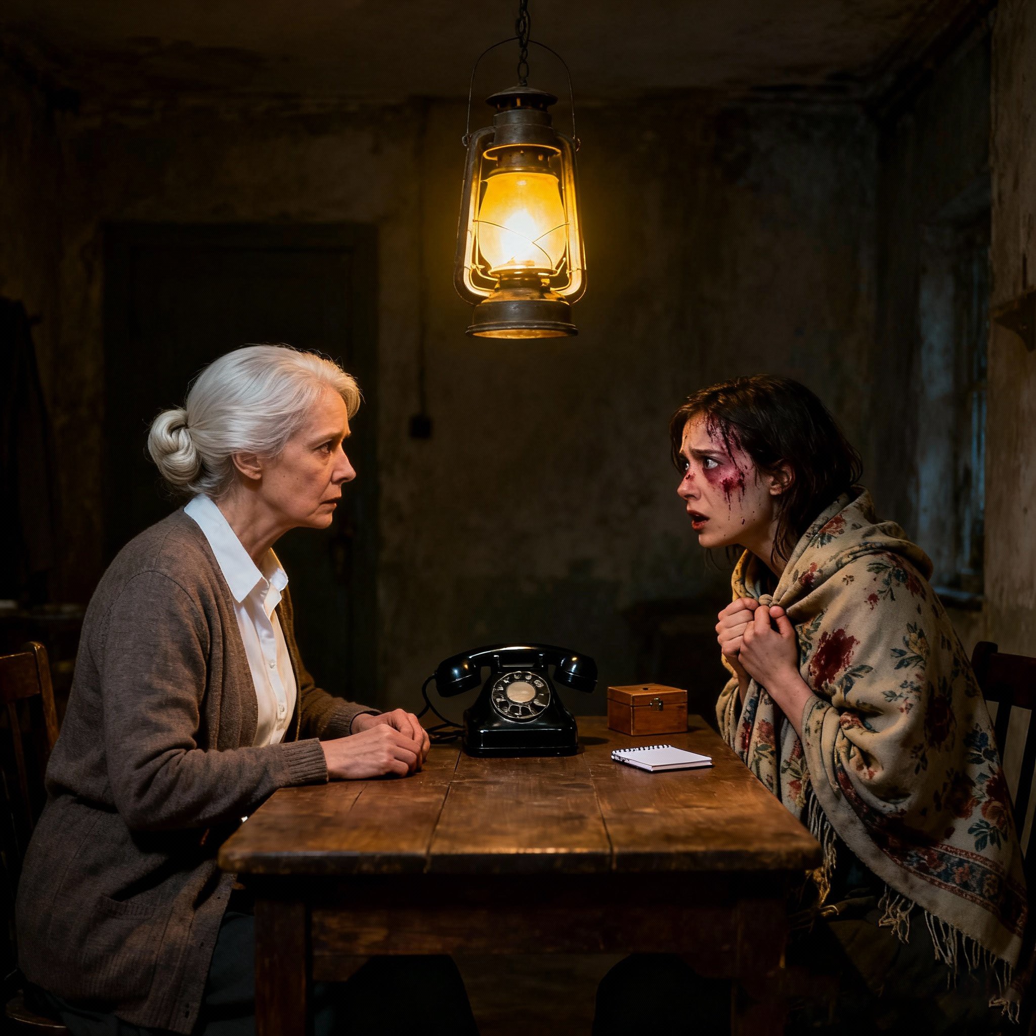 She showed up at my doorstep at 2 in the morning, bruised, terrified, and barely able to speak. “He left me for someone else,” my daughter-in-law sobbed. The son I had sacrificed everything for had become unrecognizable. Little did I know, I was moments away from opening my husband’s forty-year-old chest—and placing the one call that could end his decades of control and fear…..