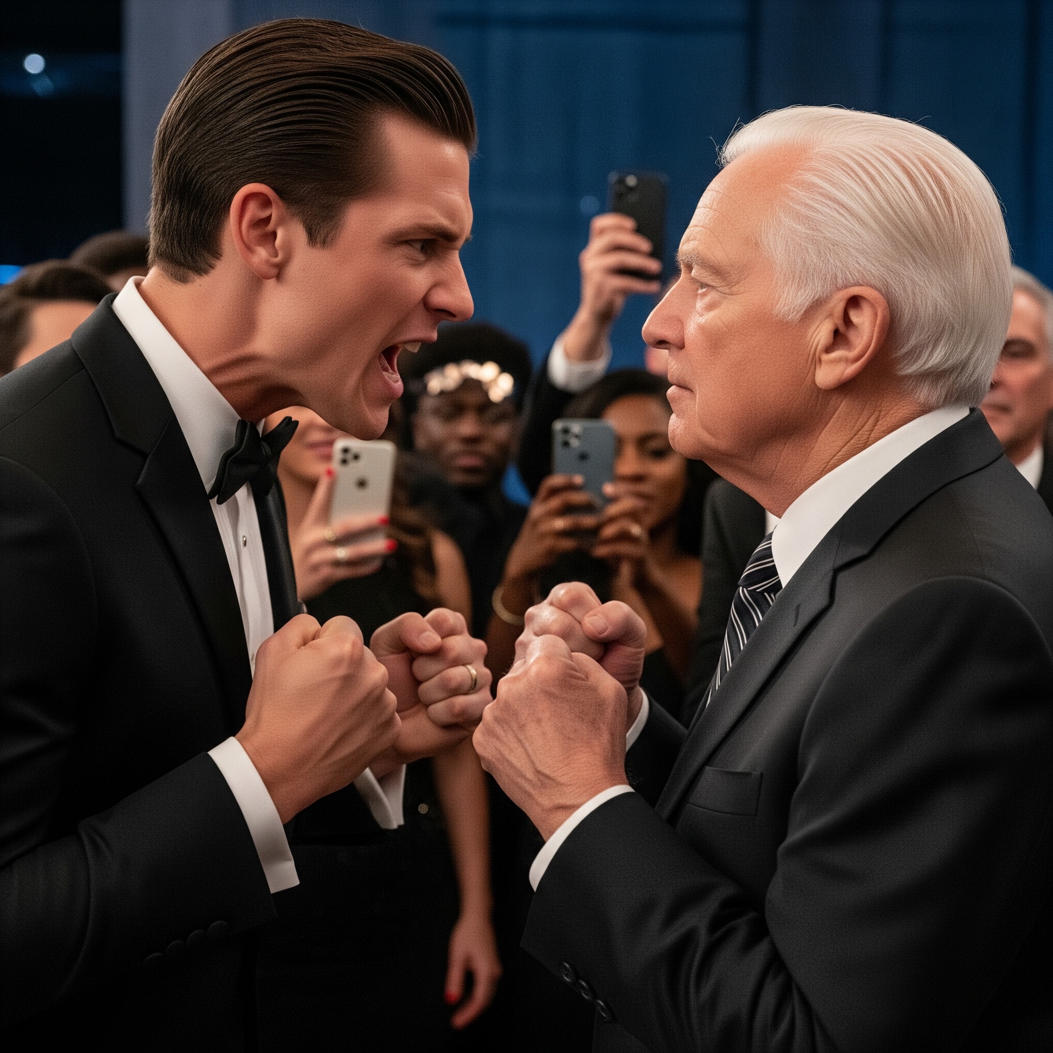 During the family gathering, my son hit me and shouted, “I wish I’d never been your son.” Some relatives laughed, while others pulled out their phones to record it. Within an hour, the video was circulating online. By the next morning, the doctor called with news that would change everything for him….