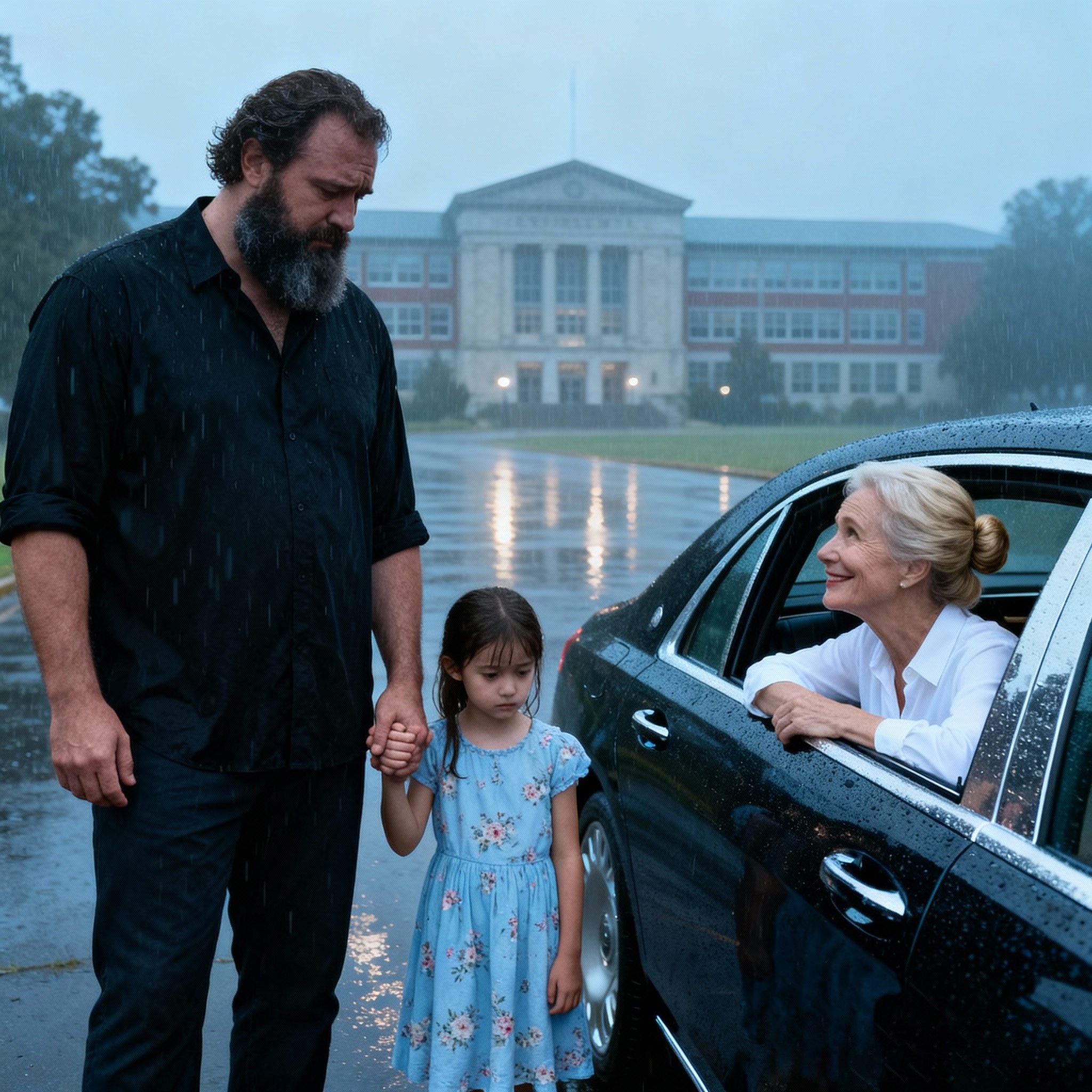 After losing everything, it was just my daughter and me — penniless, exhausted, and carrying our lives in a couple of suitcases. With our last $612, I bought an old, rusted bus. As soon as we stepped inside, she wrinkled her nose and whispered, “Dad… something doesn’t feel right.” What we discovered inside would turn our world upside down….