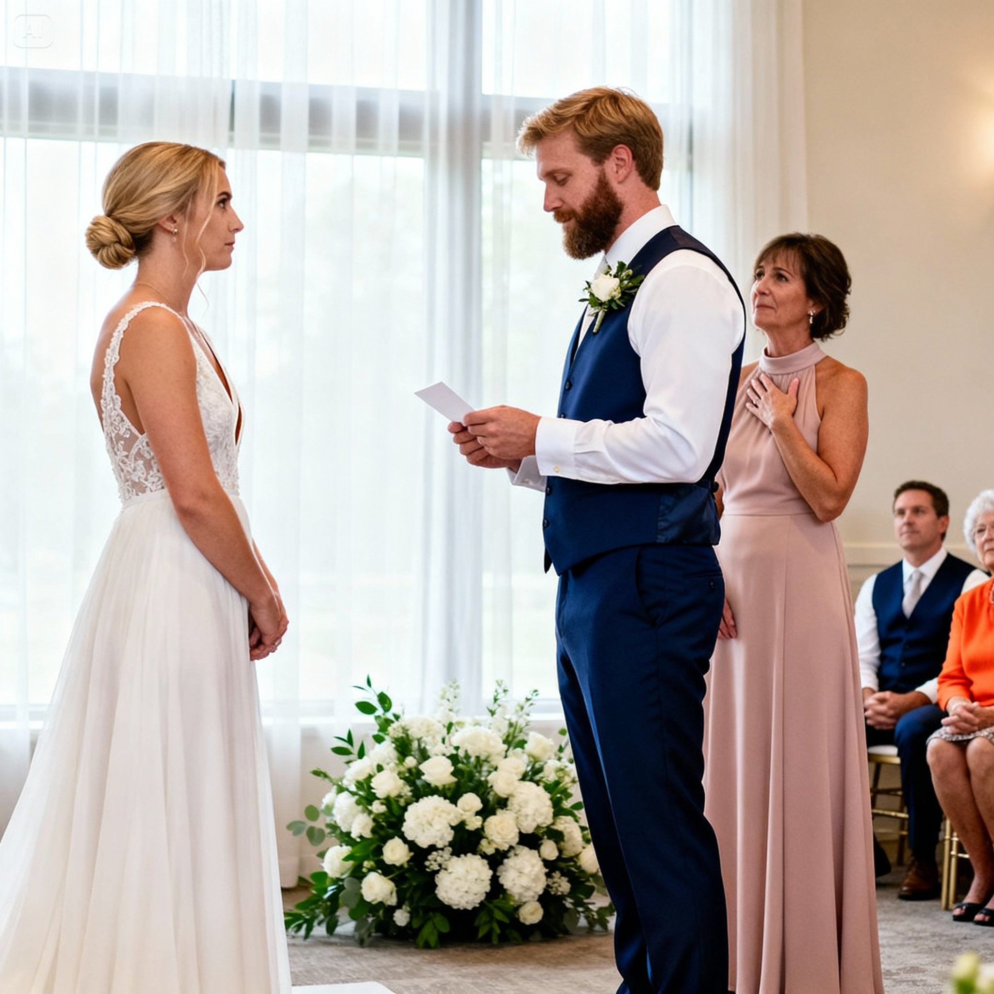 I caught my spoiled sister kissing my boyfriend a week before her wedding. i thought her fiancé would ignore it when i told him, but he ended up shocking everyone at the wedding….