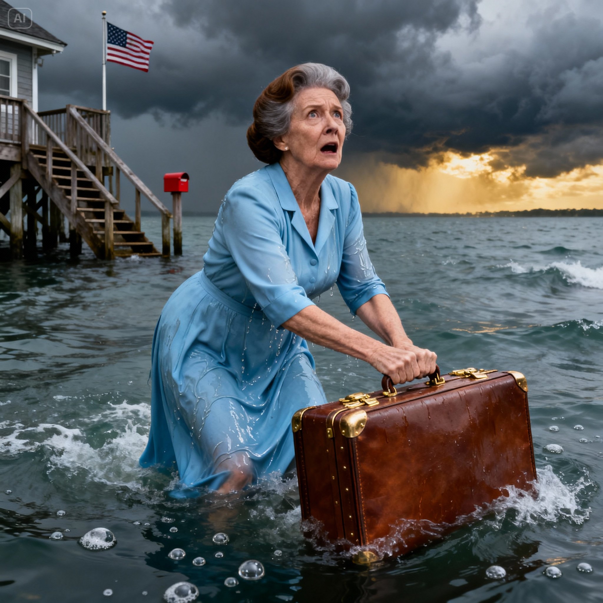 I watched my daughter-in-law throw a suitcase into the lake and leave without a word, but after hearing a soft sound from within, i rushed to pull it out, opened it, and froze as the truth inside revealed a huge secret my family had kept for so many years…