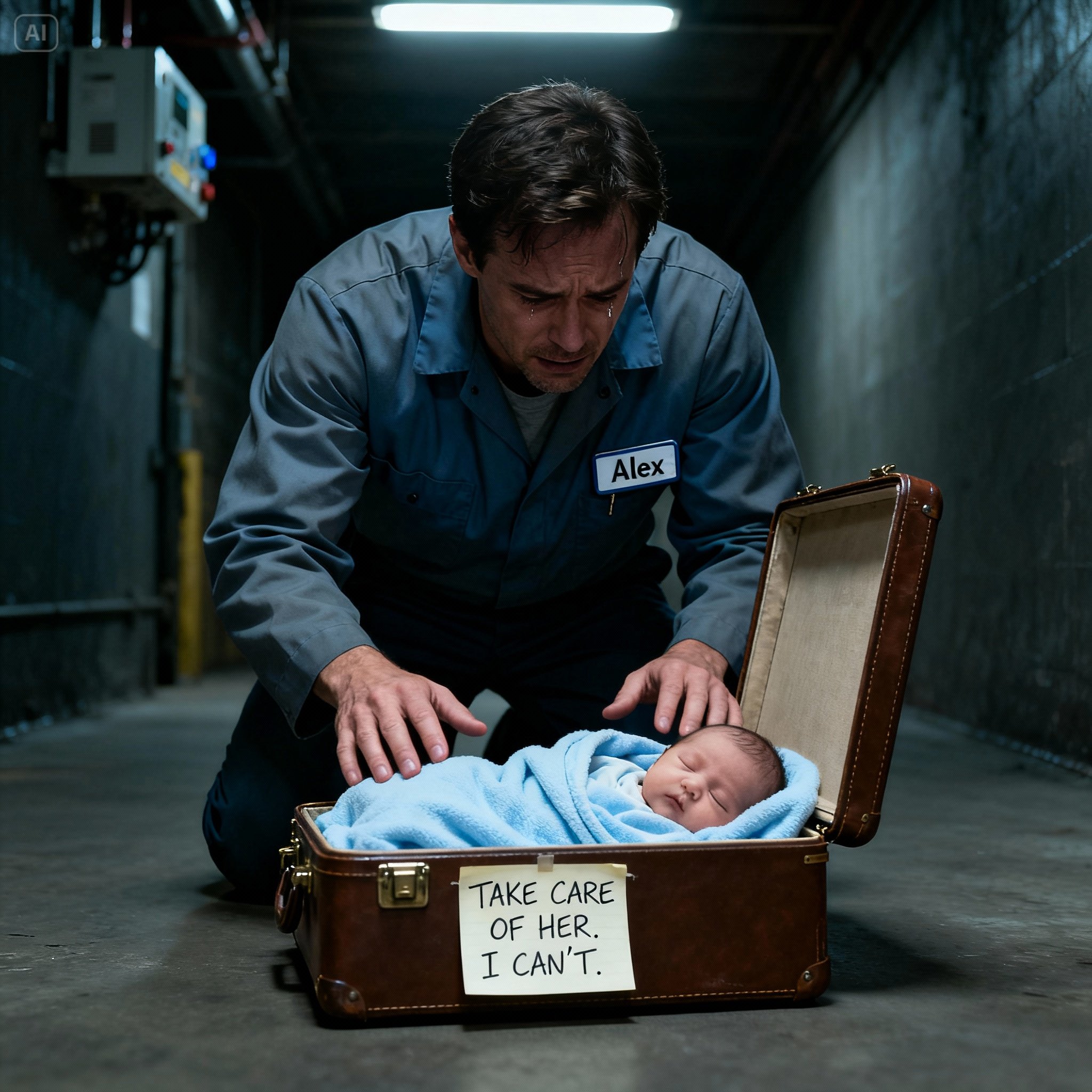 I work the night shift at a gas station and my wife and i have been heartbroken for years, unable to have a child. last night, i found a baby abandoned in a cardboard box in the restroom and i made a reckless decision to take her home. she brought my wife back to life and we thought it was a miracle, not knowing a dangerous man was already looking for us…