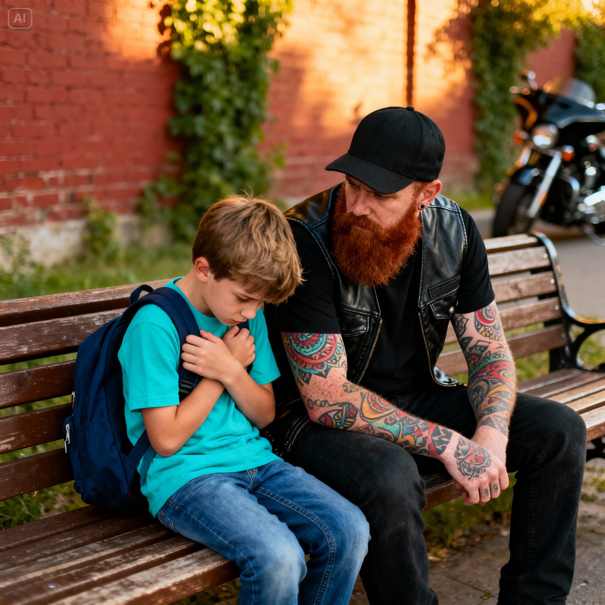 I was trying not to cry again, same spot, same time—every afternoon like clockwork, they would wait by the school gate, pretend they were just fooling around, then shove me, grab my backpack, or make comments about my clothes or my hair…